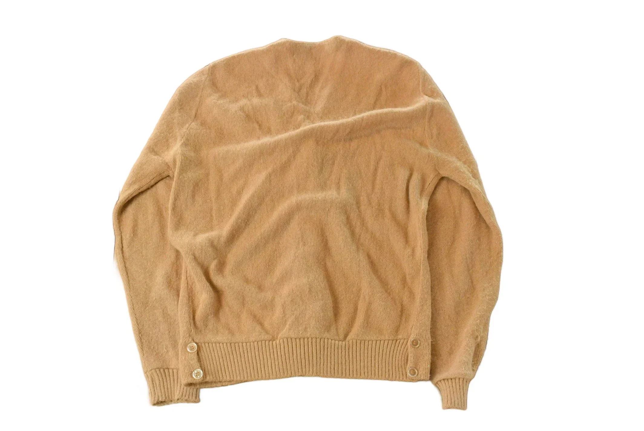 Vintage 1960s Haymaker Lacoste Knit Cardigan Sweater Women's Medium - Image 2