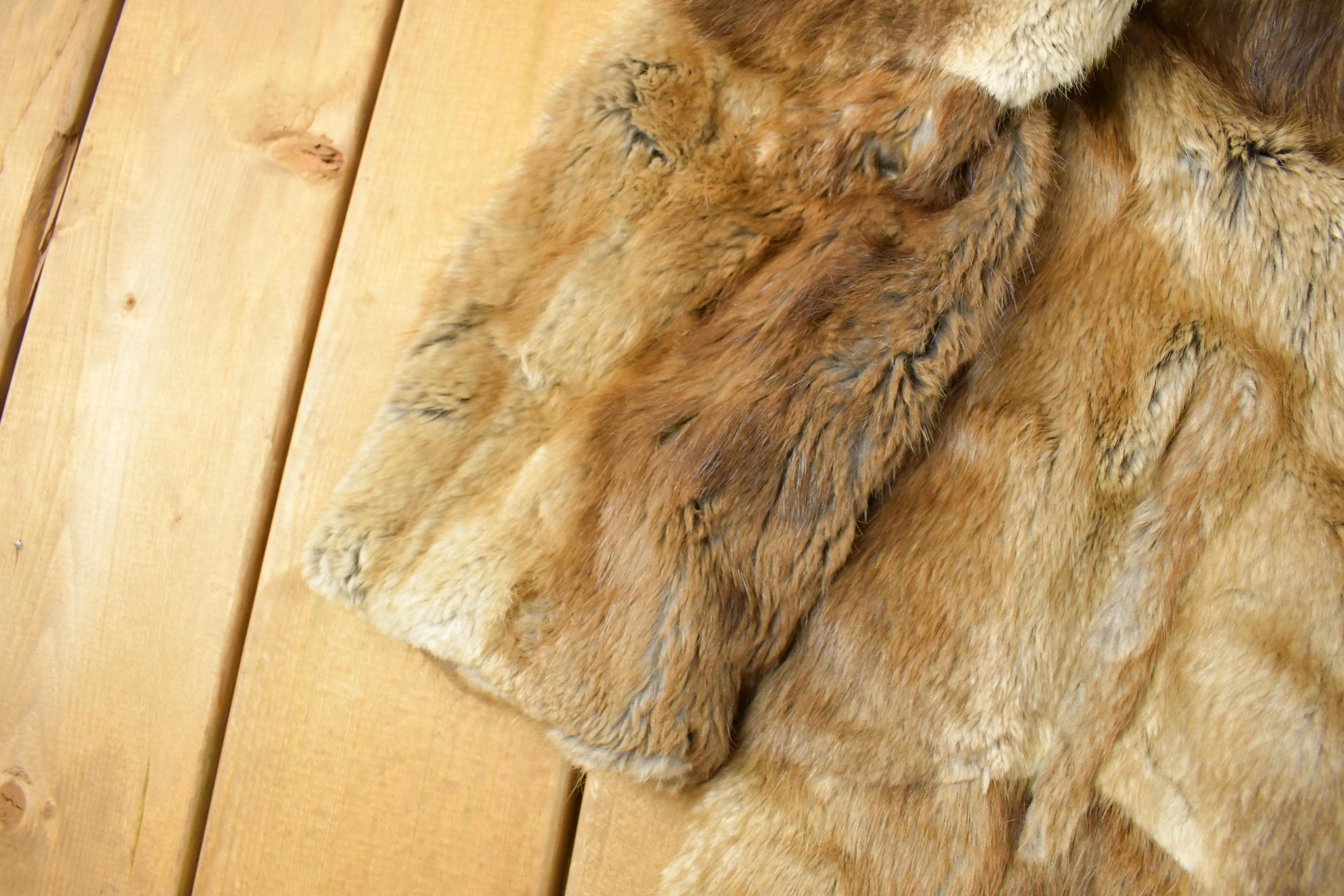 Vintage 1960s Henry Furs Rabbit Fur Full Length Coat Men's Small - Image 6