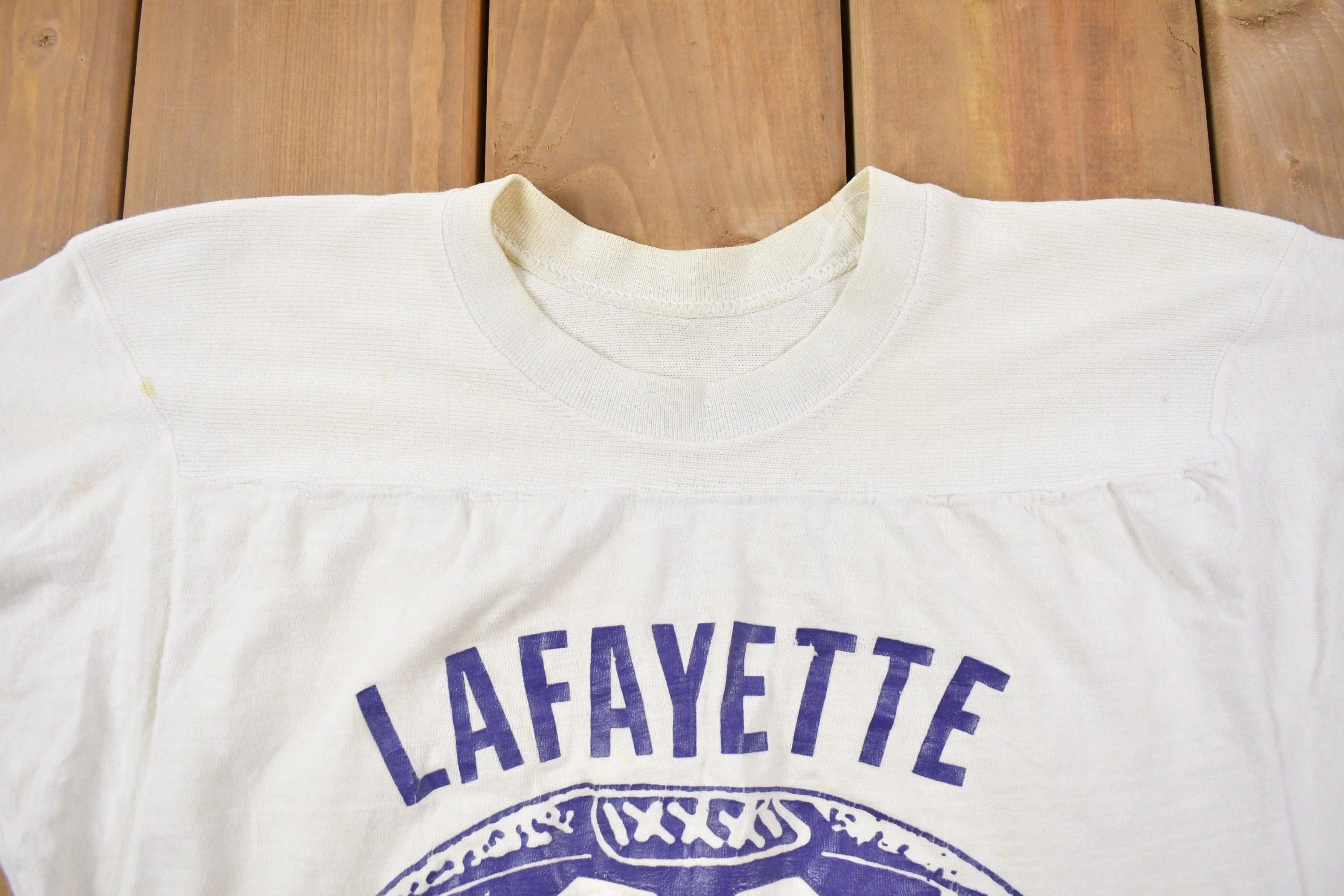 Vintage 1960s Lafayette Sportswear Raglan Sweatshirt Men's Large - Image 3