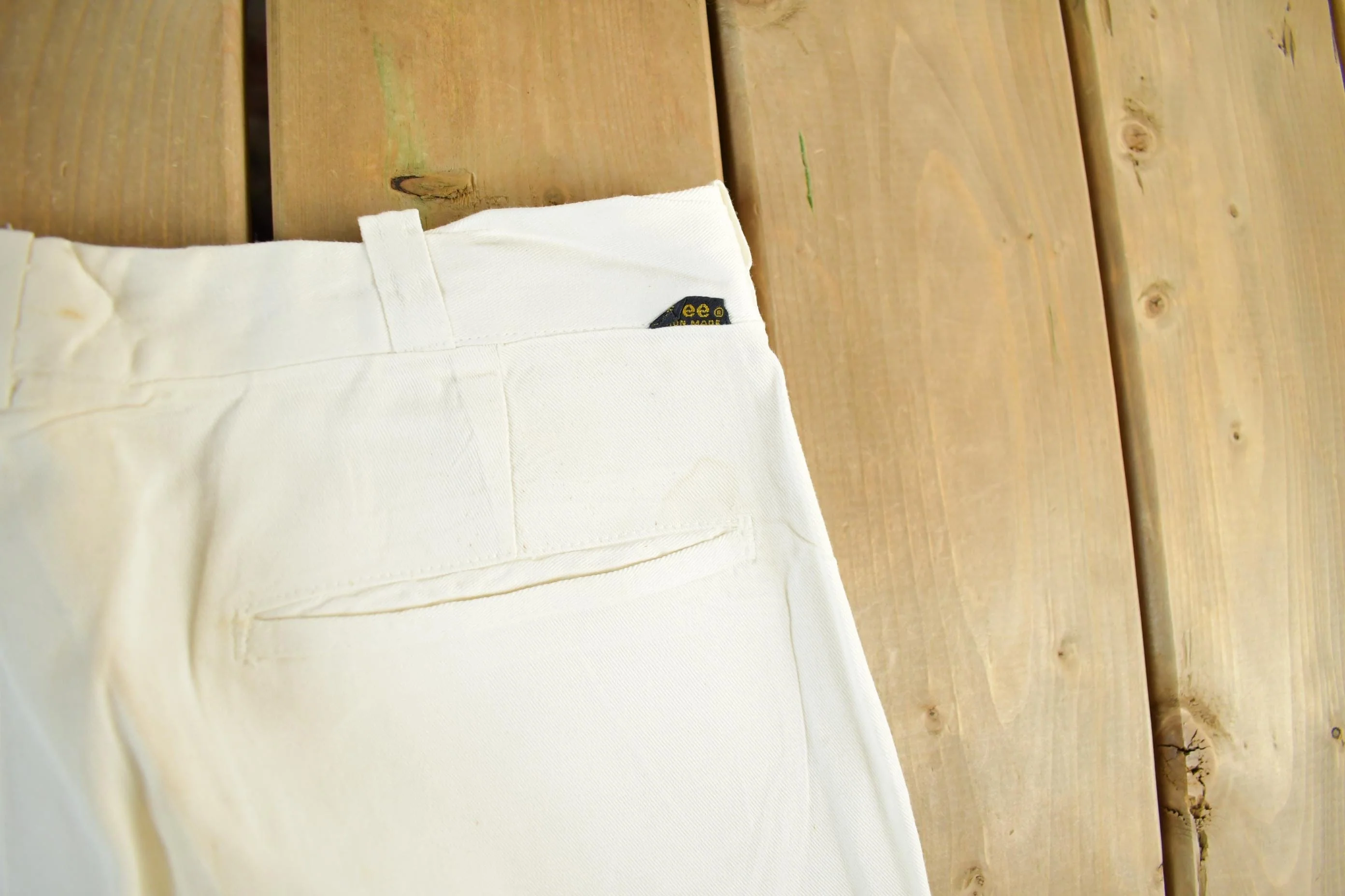 Vintage 1960s Lee Sanforized Pants Men's Small 30 x 31 - Image 9