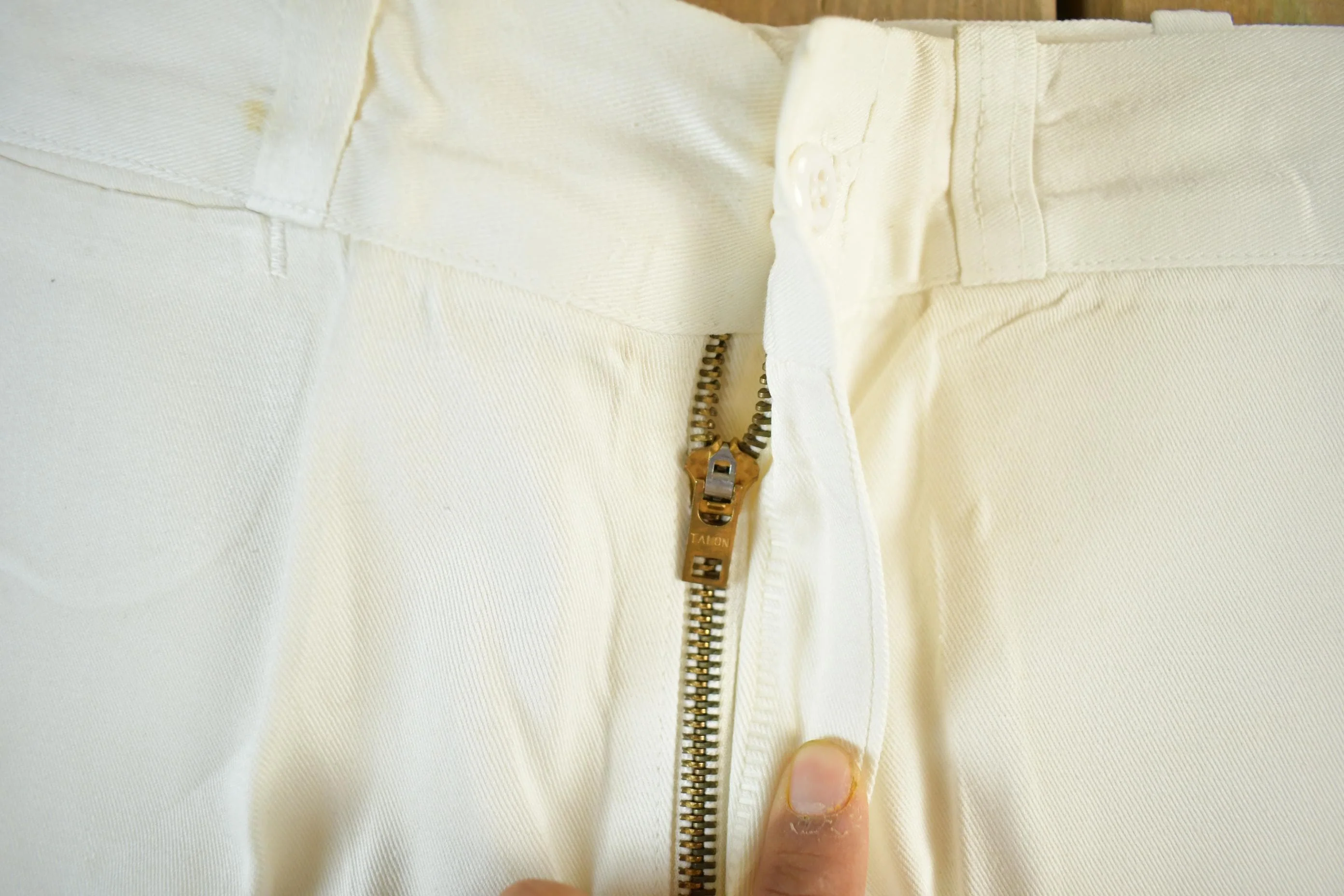 Vintage 1960s Lee Sanforized Pants Men's XS 27 x 30 - Image 4