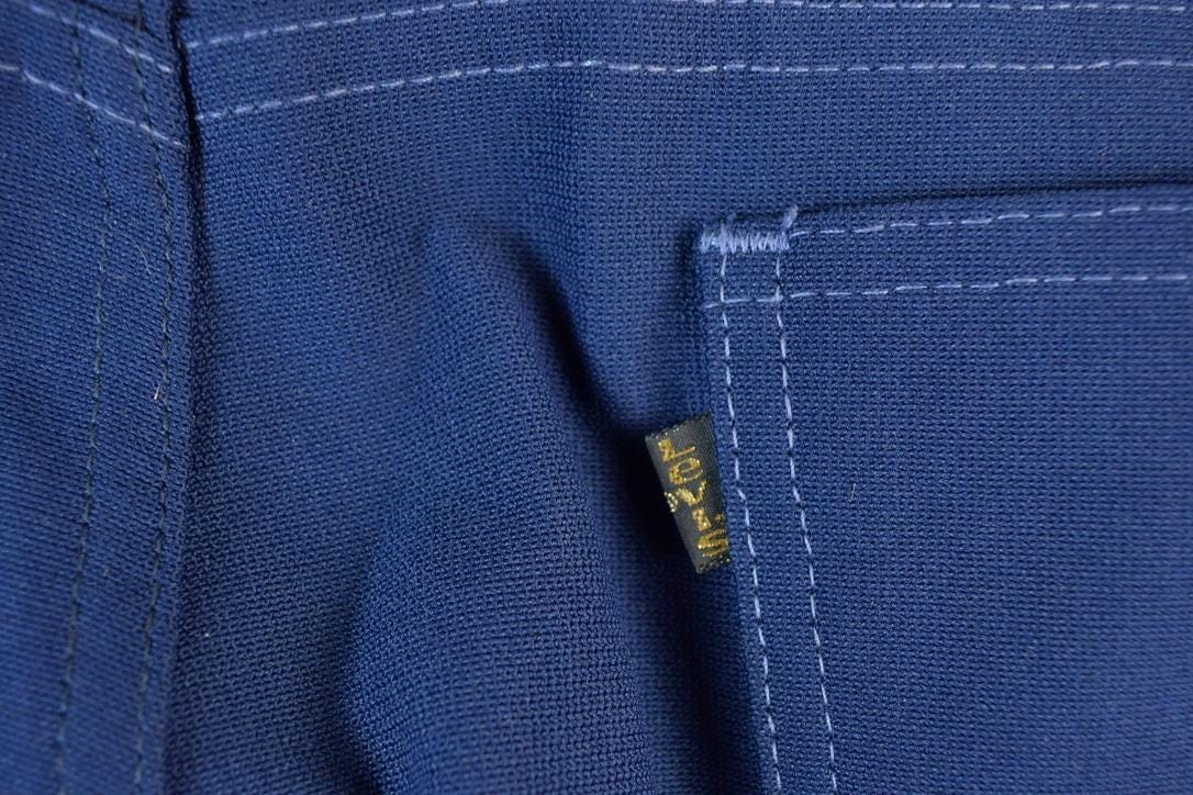 Vintage 1960s Levis Gold Tab Pleated Dress Pants Men's 36 x 28 - Image 3