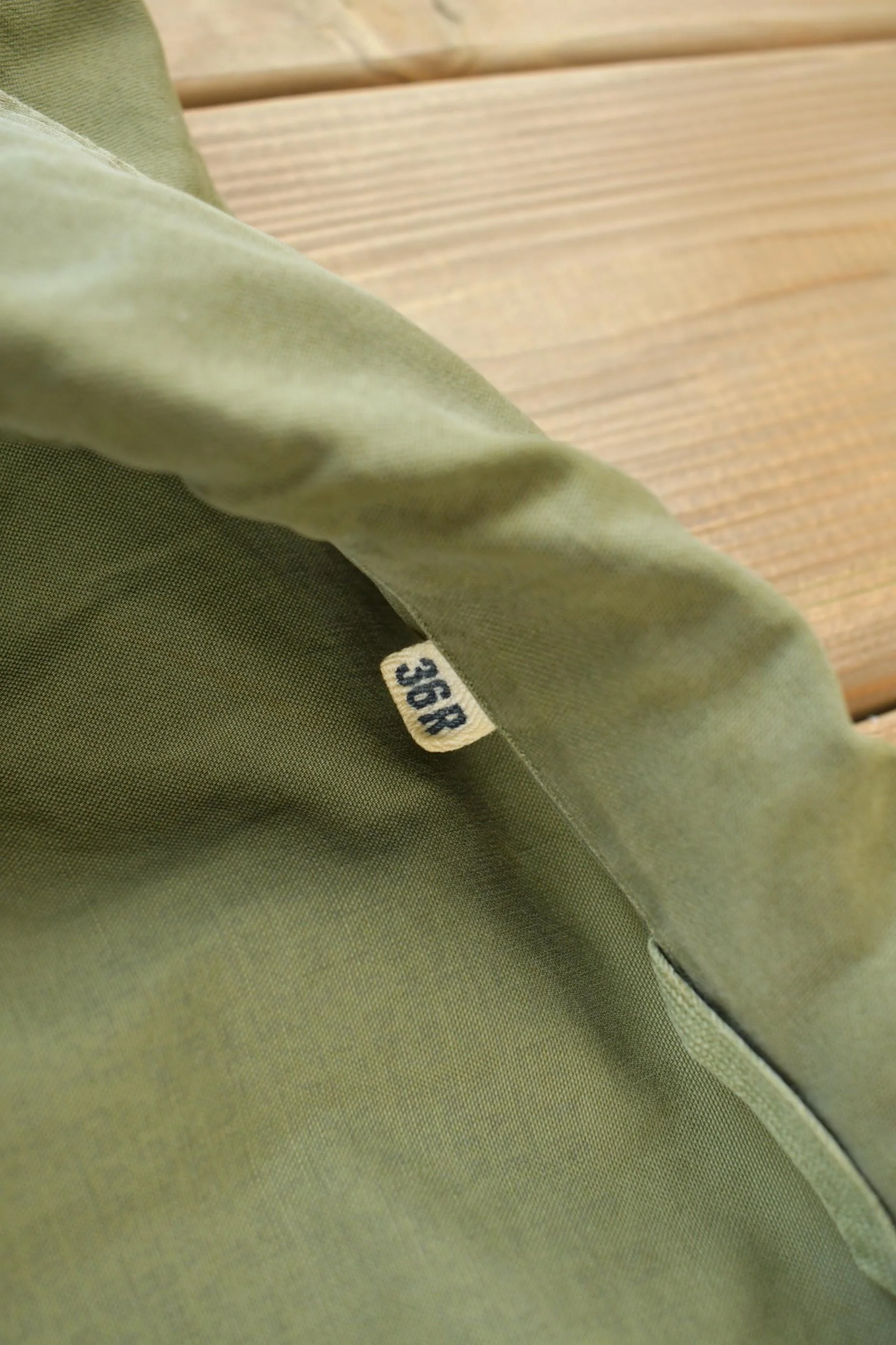 Vintage 1960s Military Field Coat Size 36R - Image 4