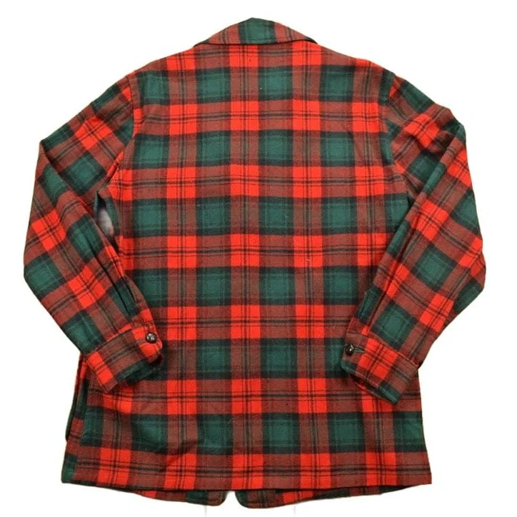 Vintage 1960s Pendleton Woolen Mills Vintage Button Up Blazer Shirt Men's Medium - Image 2