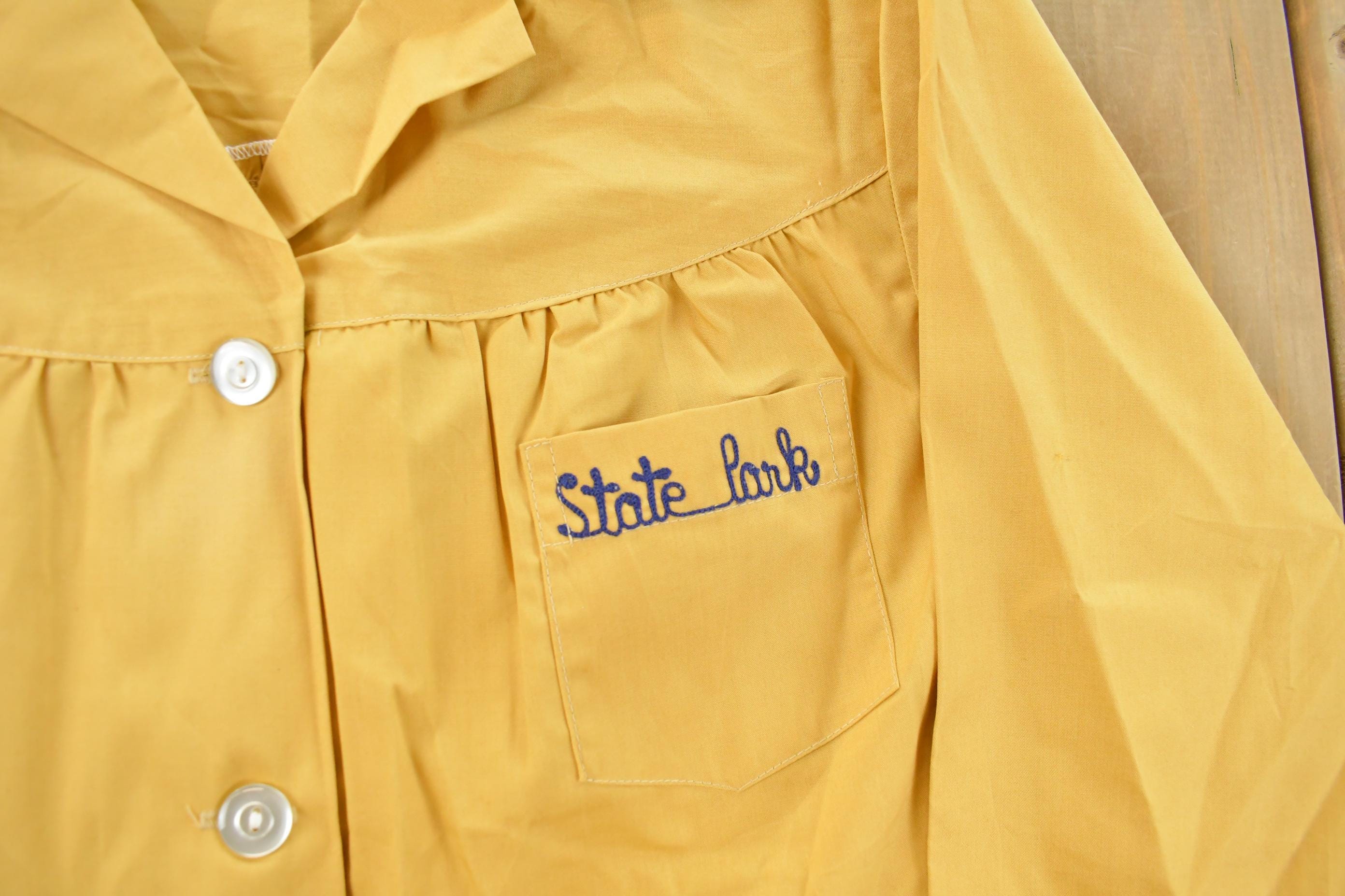 Vintage 1960s State Park Blazer Shirt Jacket Women's Large - Image 3