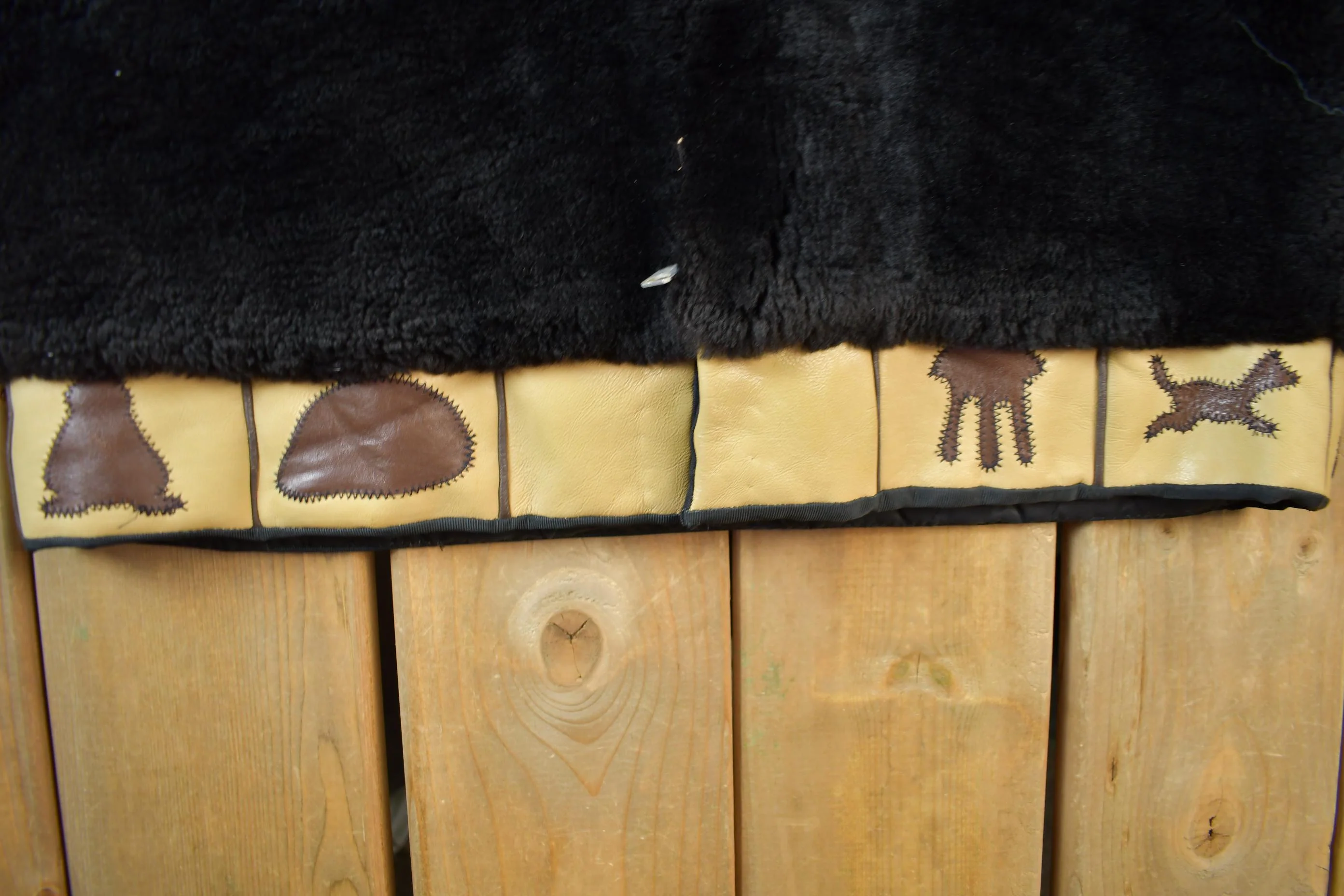 Vintage 1960s Upik Fur Products Brown Fur Zip Up Jacket Men's Medium - Image 4