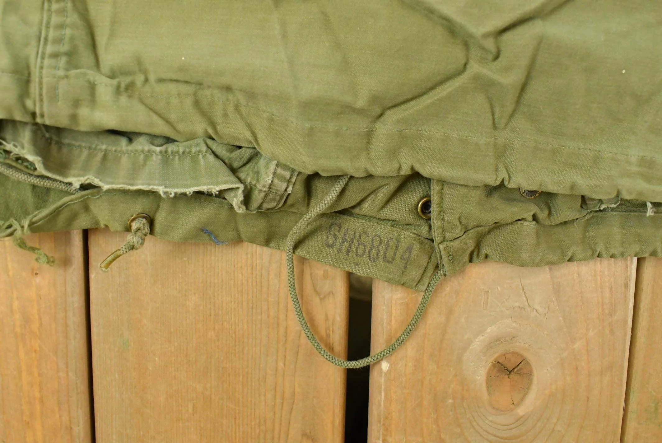 Vintage 1969 Military Field Coat Men's Medium - Image 7