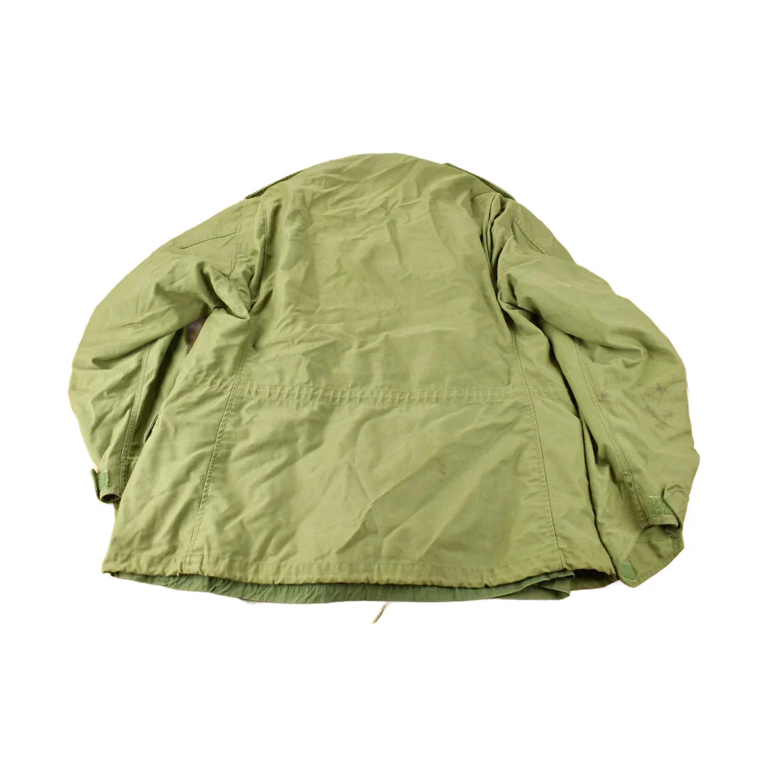 Vintage 1970 OG-107 Military Mans Field Coat With Hood - Image 2