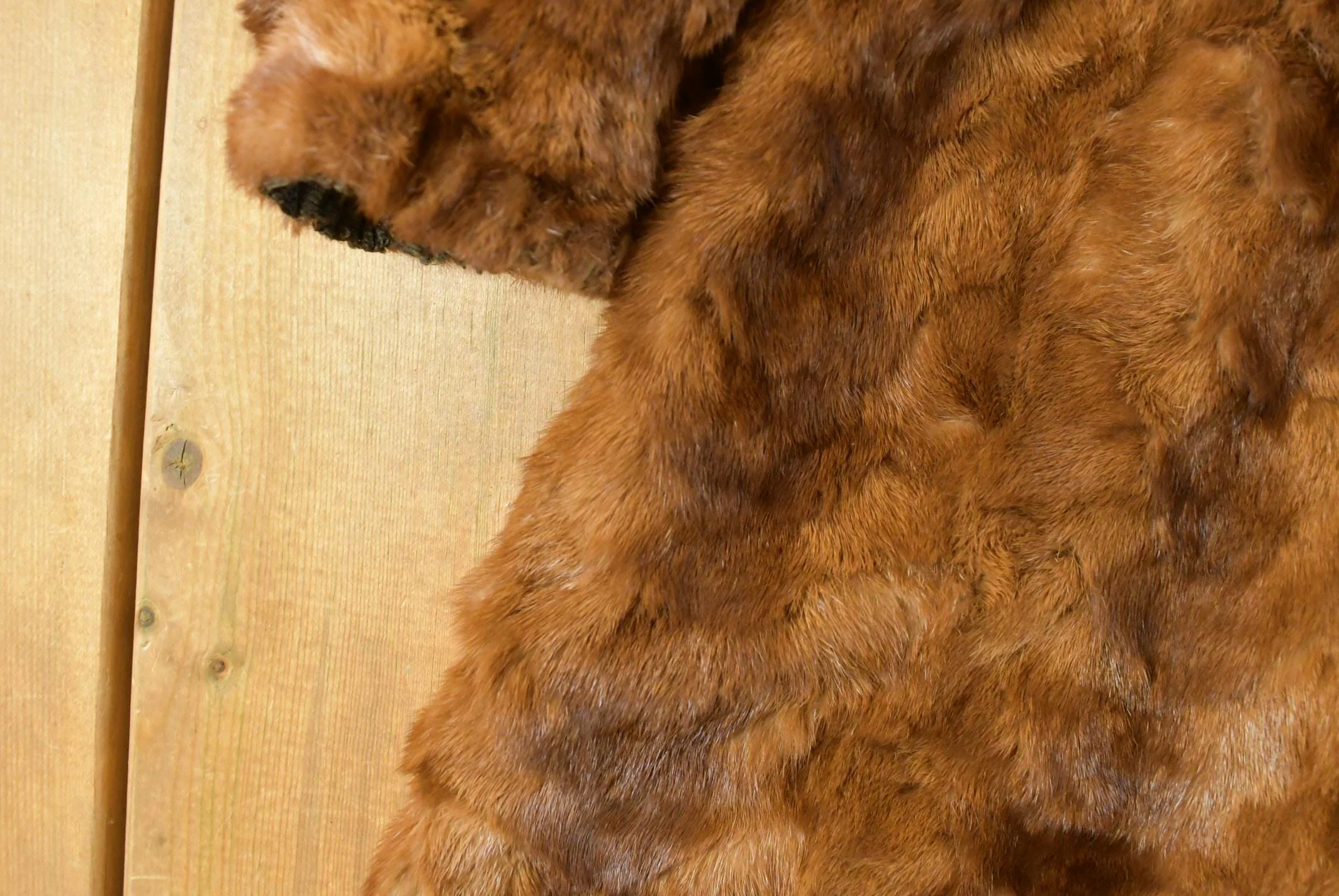 Vintage 1970s Albrecht Furs Full Length Brown Mink Fur Coat Adult M Men's Medium - Image 4