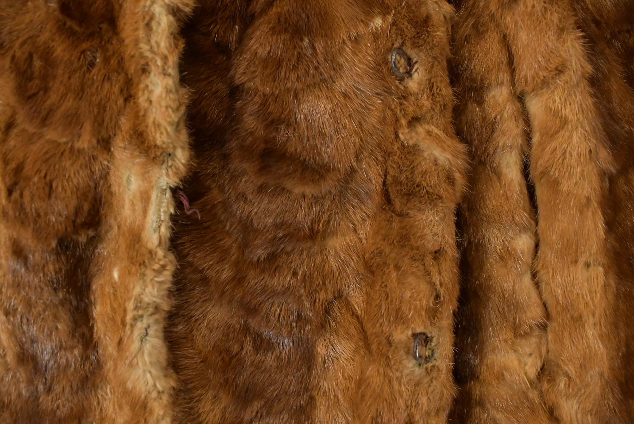 Vintage 1970s Albrecht Furs Full Length Brown Mink Fur Coat Adult M Men's Medium - Image 6