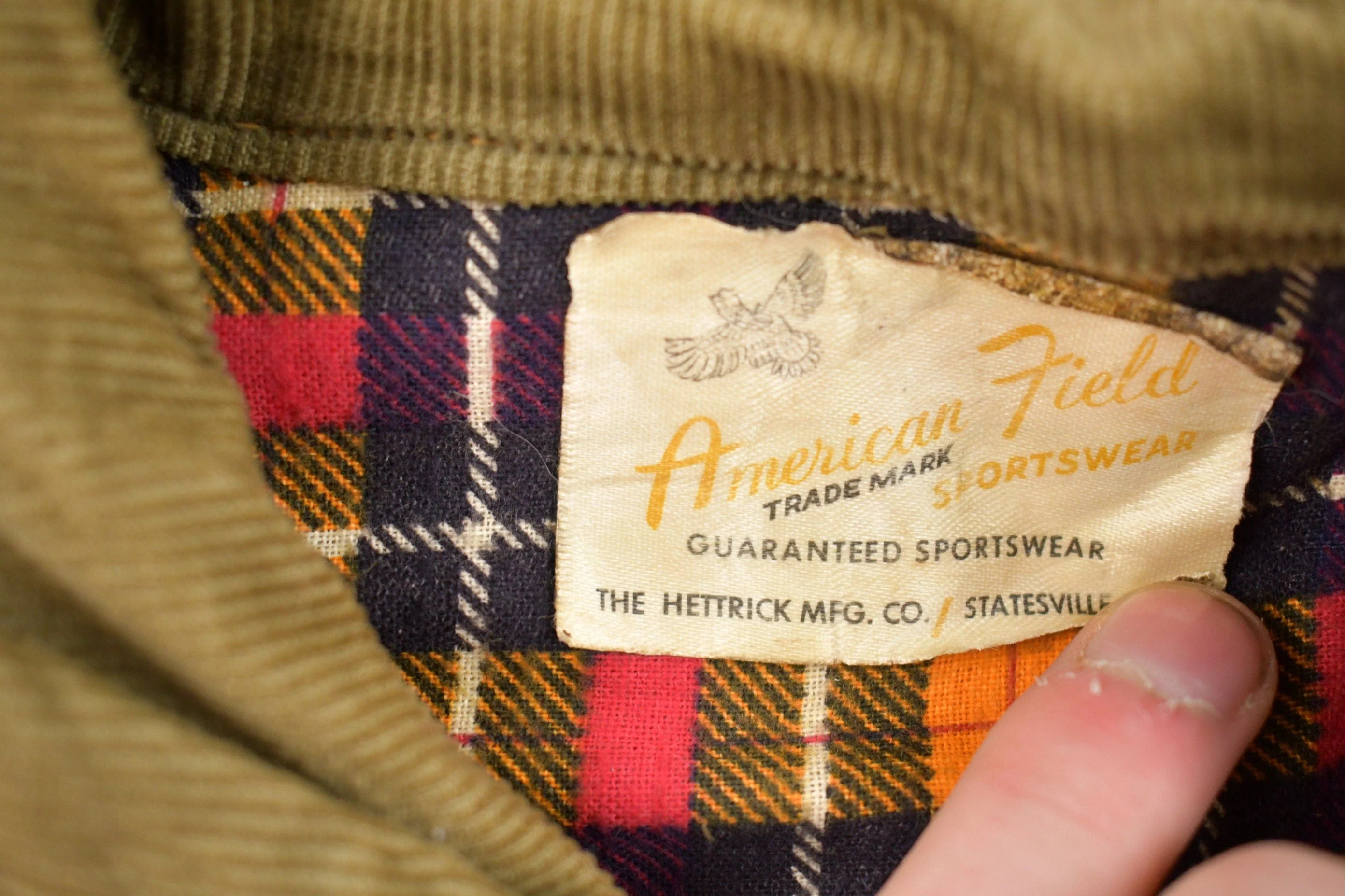 Vintage 1970s American Field Canvas Jacket Men's Medium - Image 5