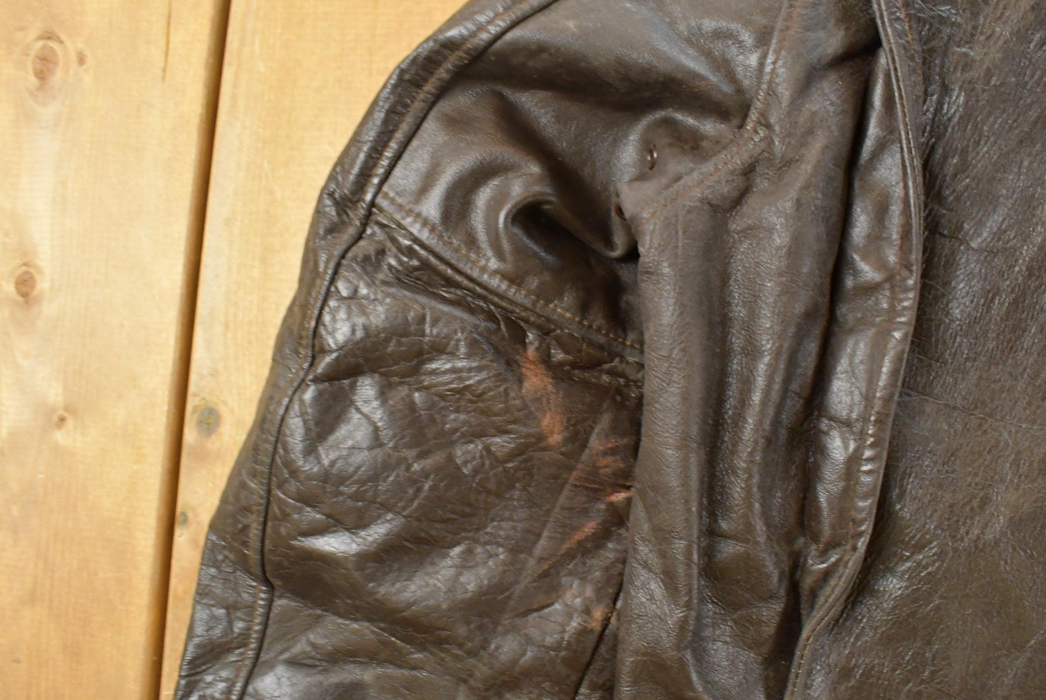 Vintage 1970s AMF Harley Davidson Leather Cafe Racer Jacket Men's Large - Image 8
