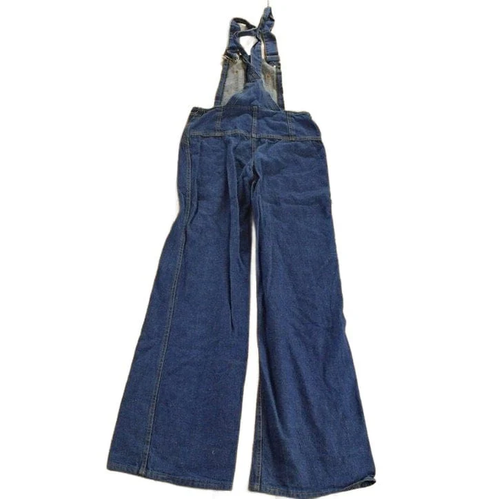 Vintage 1970s Belle bottom Overalls Women's 30 x 34 - Image 2