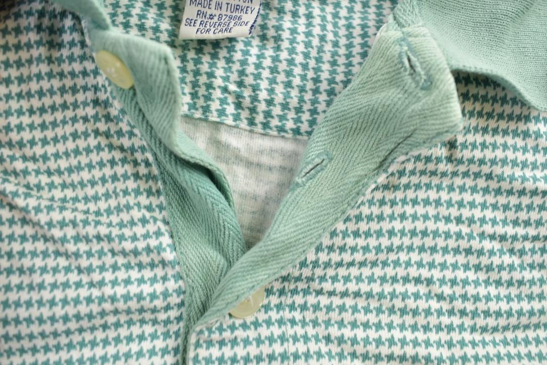 Vintage 1970s Benchline Patterned Collared Shirt Men's S - Image 4
