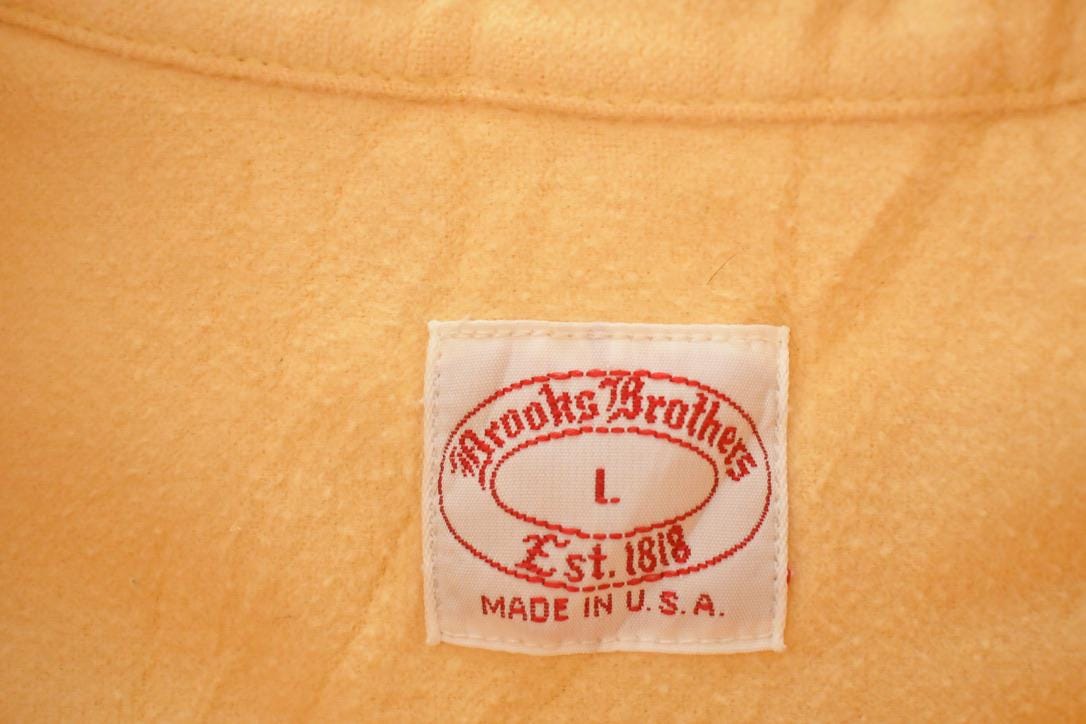 Vintage 1970s Brooks Brothers Flannel Button Up Shirt Men's XL - Image 3