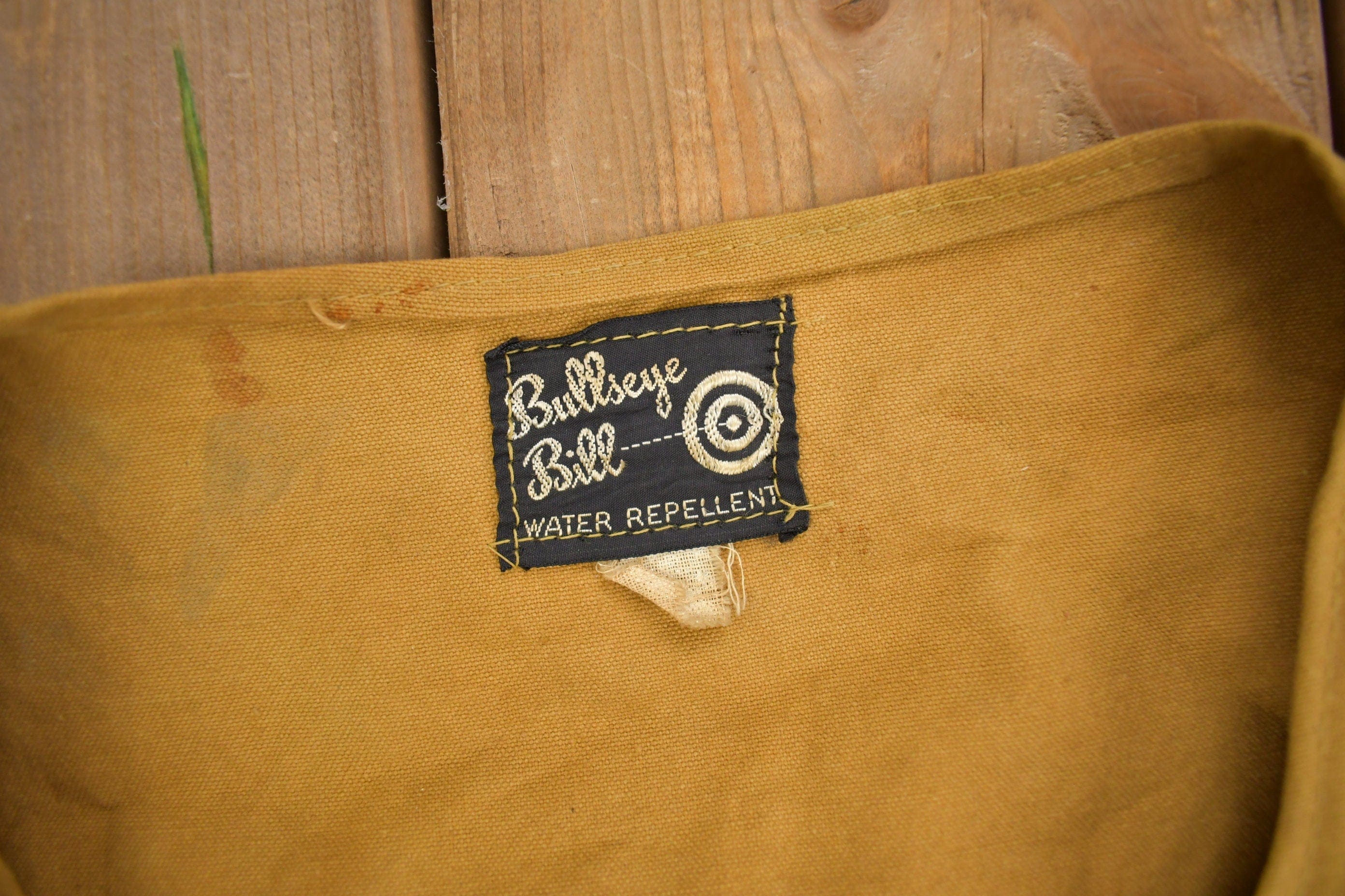 Vintage 1970s Bullseye Bill Hunting Vest Men's M - Image 7