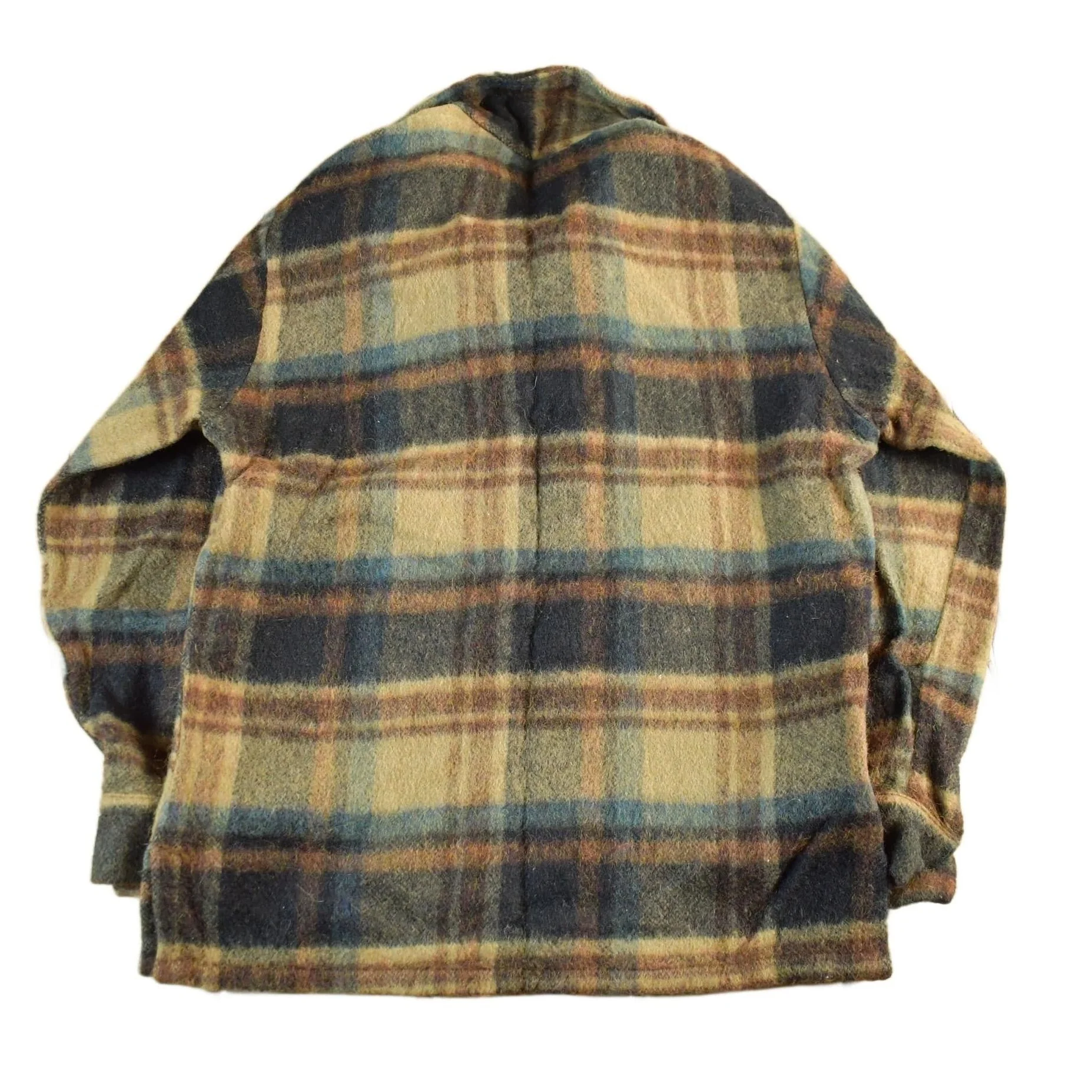 Vintage 1970s California Originals Townline Wool Flannel Jacket Men's Small - Image 2