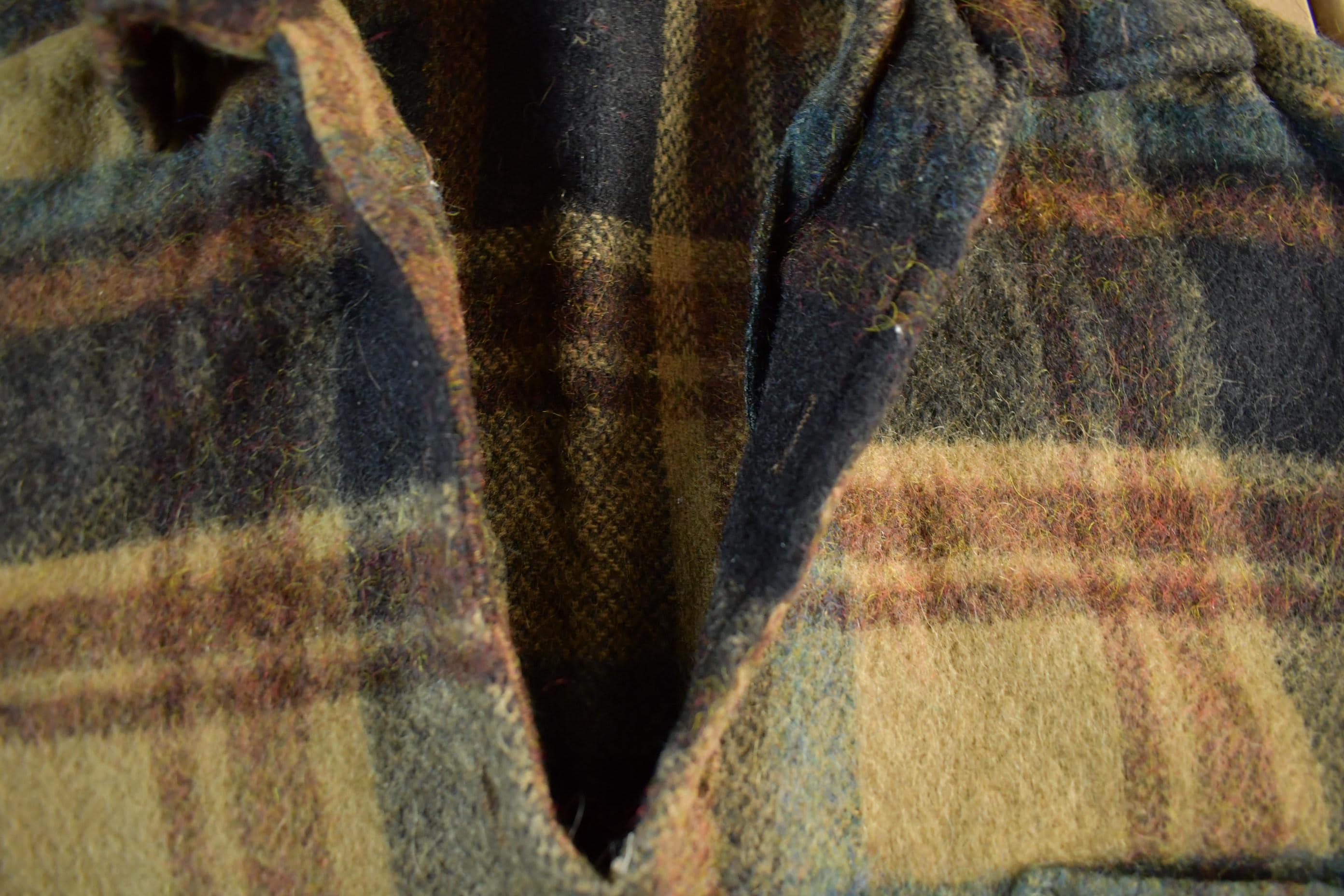Vintage 1970s California Originals Townline Wool Flannel Jacket Men's Small - Image 5