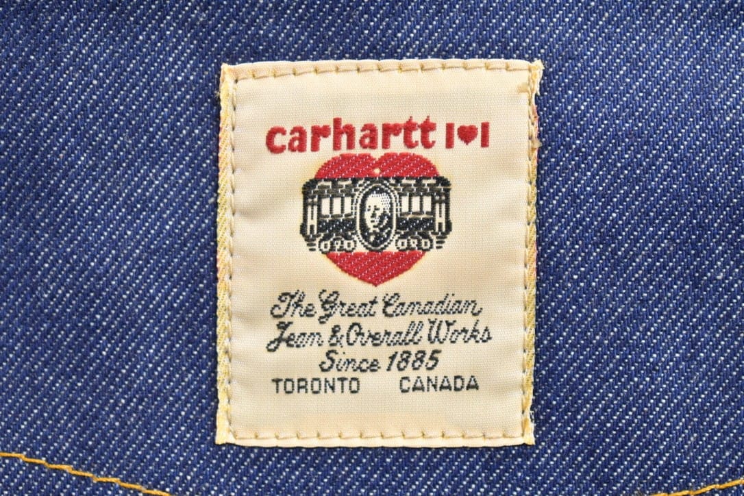 Vintage 1970s Canadian Carhartt Work Pants Men's 43 x 38 - Image 4