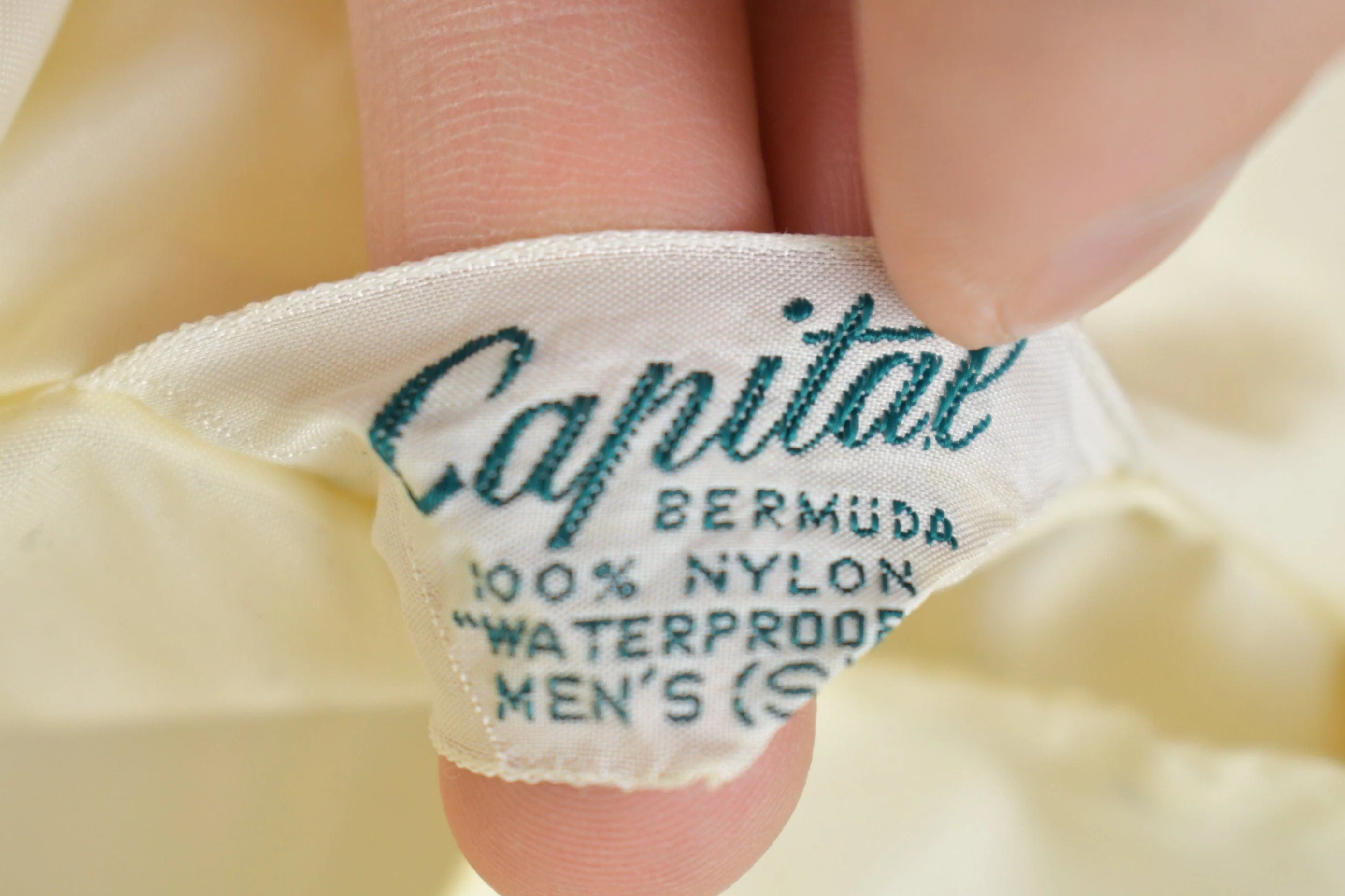 Vintage 1970s Capital Bermuda Souvenir Windbreaker Jacket Men's Small - Image 4