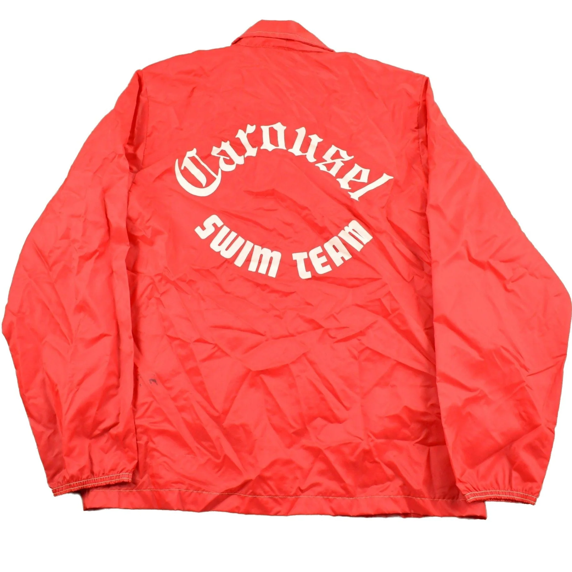 Vintage 1970s Carousel Swim Team Windbreaker Men's Medium