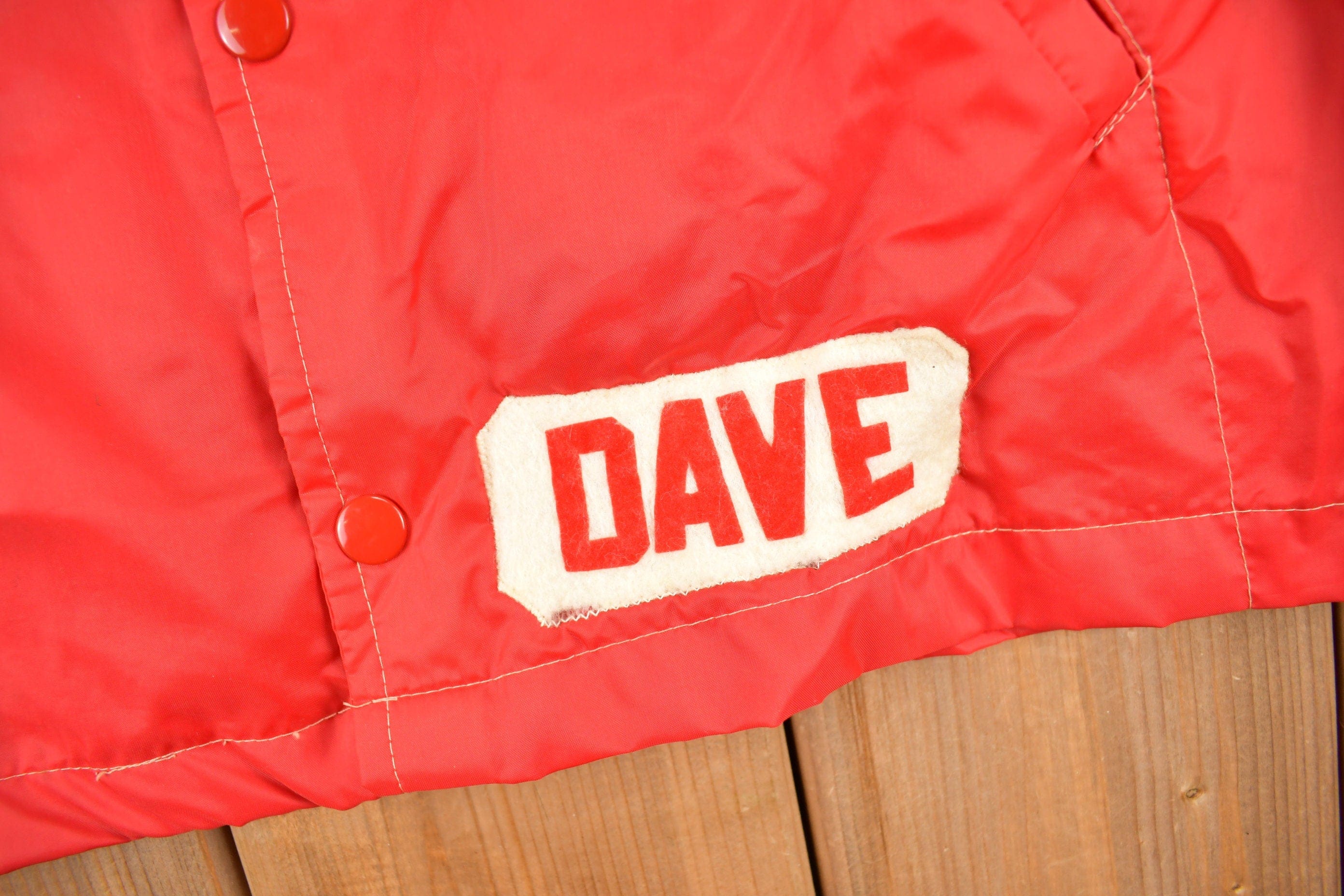 Vintage 1970s Carousel Swim Team Windbreaker Men's Medium - Image 4