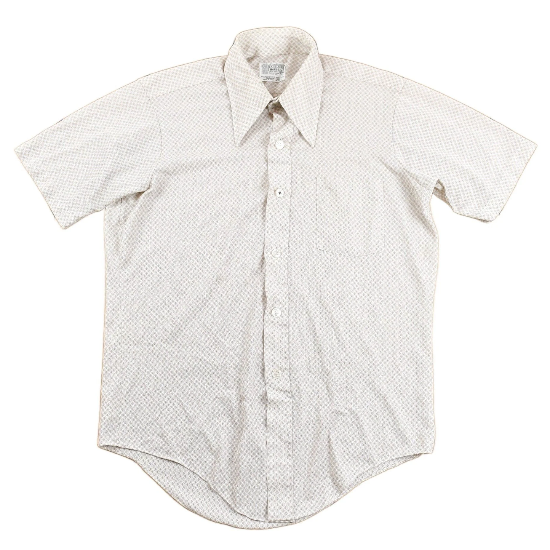 Vintage 1970s Carriage House Single Needle Button Up Shirt Men's Medium