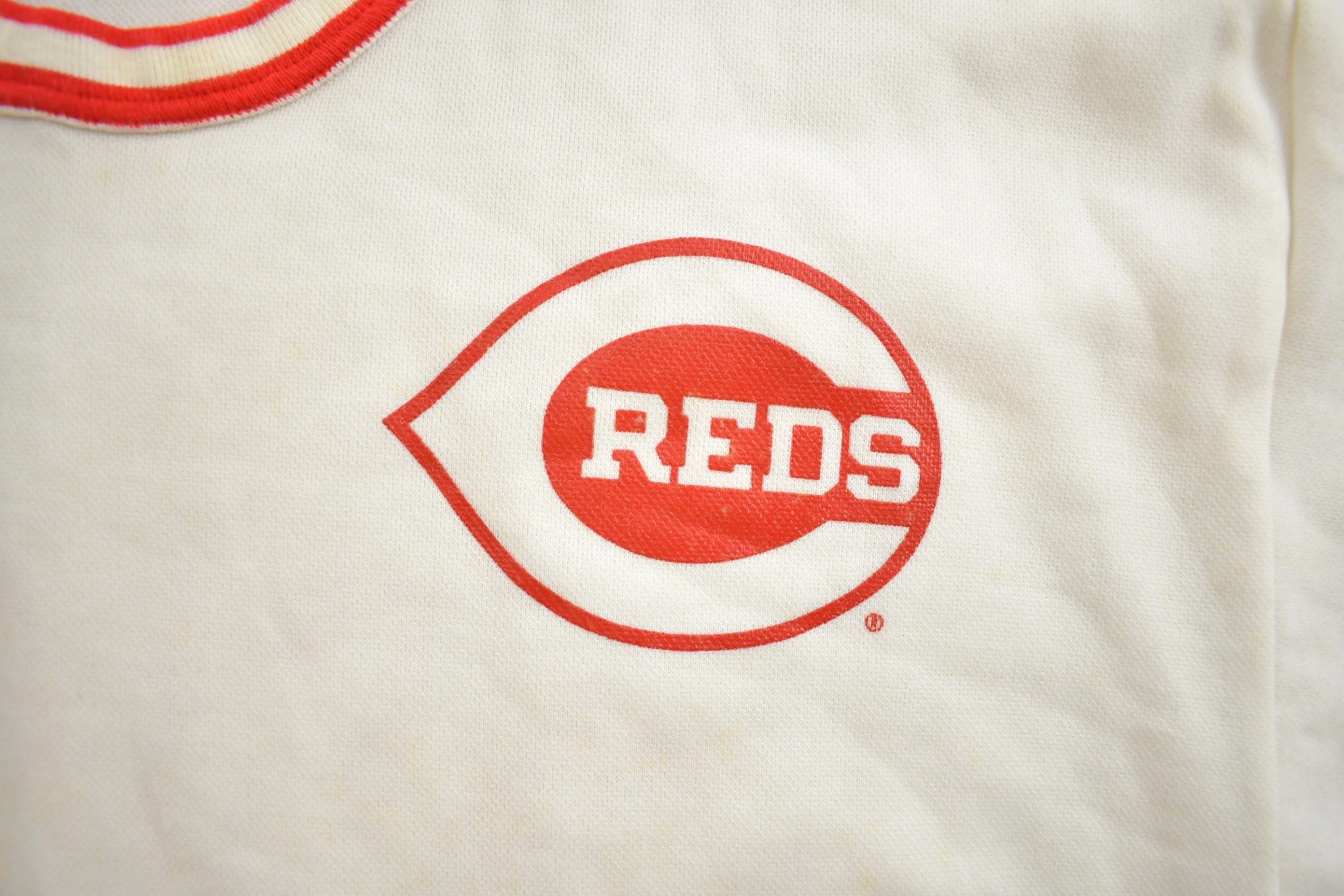 Vintage 1970s Cincinnatti Reds MLB Baseball Jersey Men's Medium - Image 3