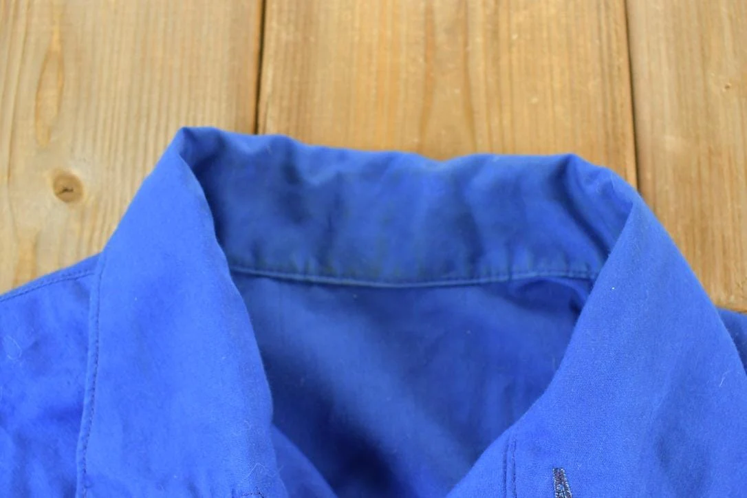 Vintage 1970s Cowboy Button Up Shirt Men's Medium - Image 5