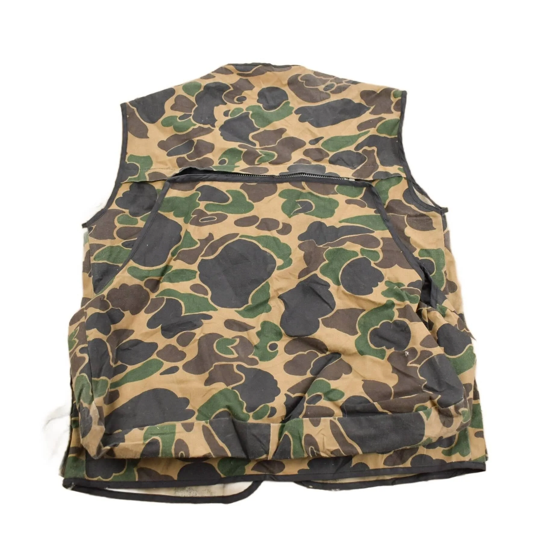 Vintage 1970s DuckCamo Hunting Vest Men;s S - Image 2