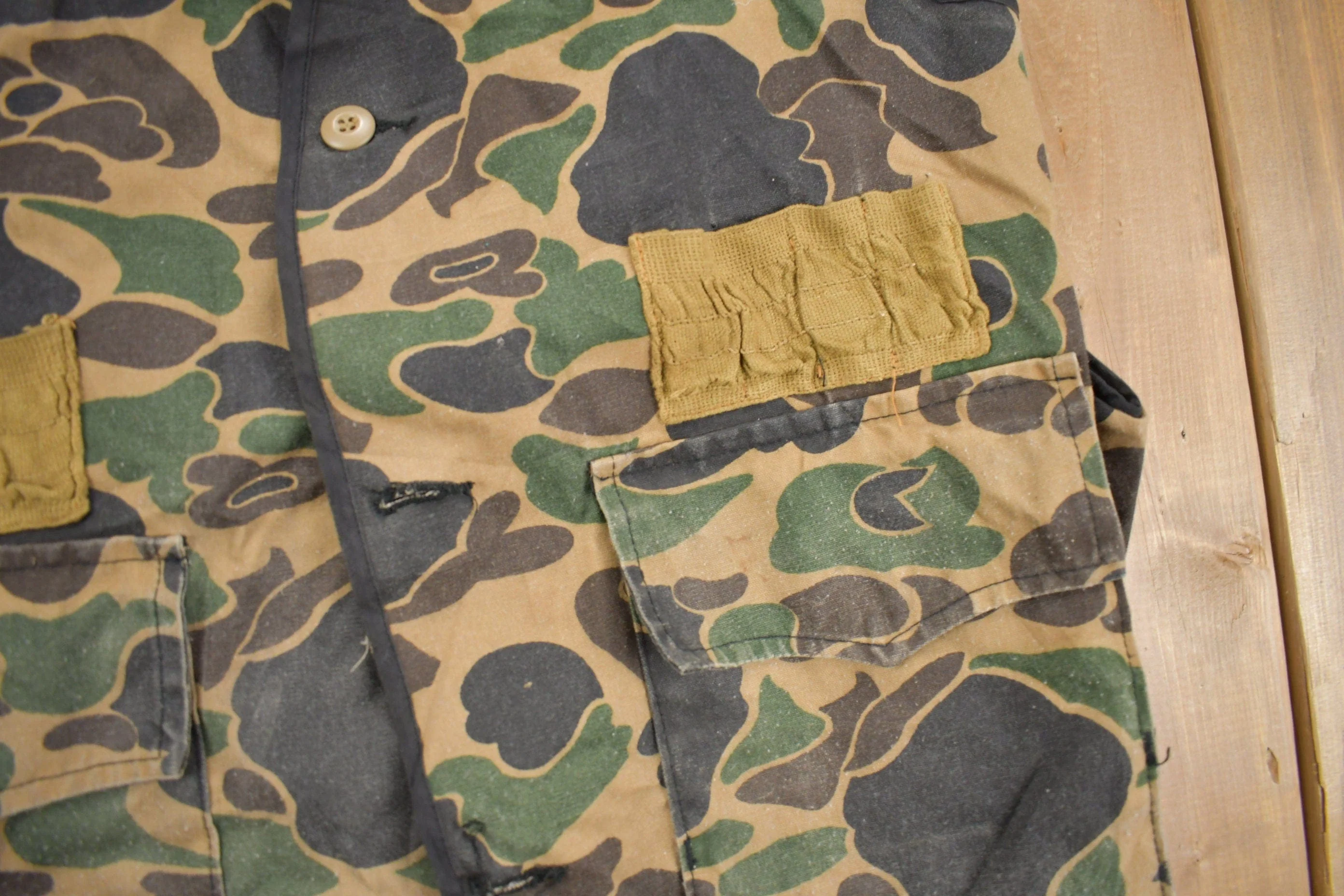 Vintage 1970s DuckCamo Hunting Vest Men;s S - Image 5