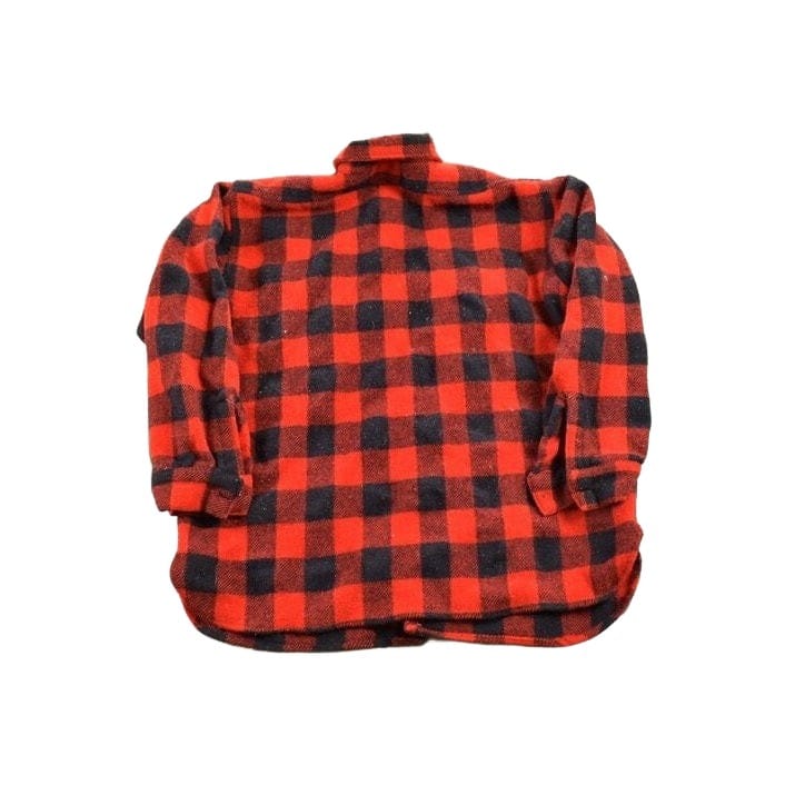Vintage 1970s Frost Proof Buffalo Plaid Button Up Shirt Men's Large - Image 2