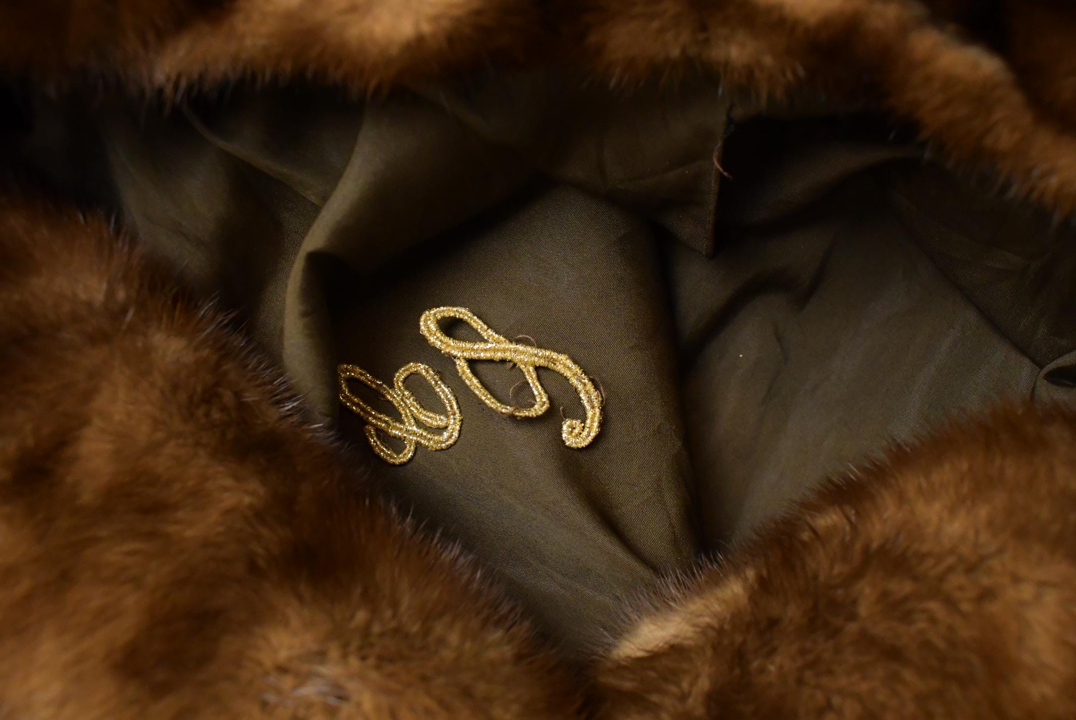 Vintage 1970s Full Length Mink Fur Coat Adult XL - Image 6