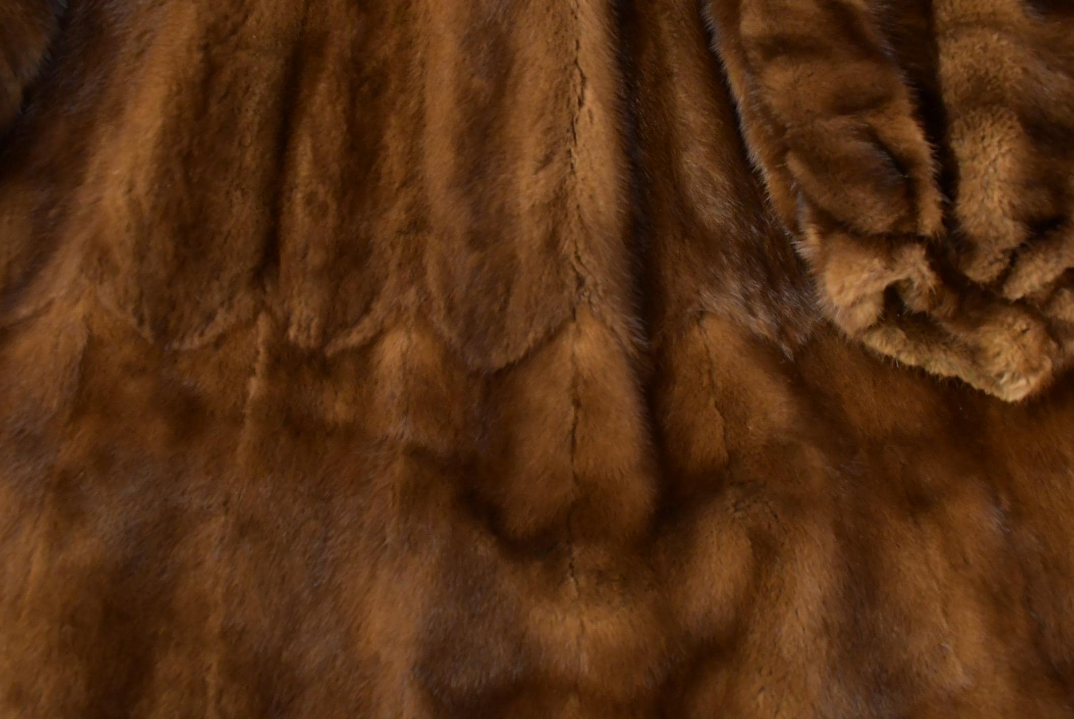 Vintage 1970s Full Length Mink Fur Coat Adult XL - Image 7
