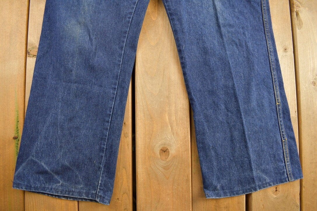 Vintage 1970s GWG Western Style Boot Jeans Men's 34 x 38.5 - Image 3