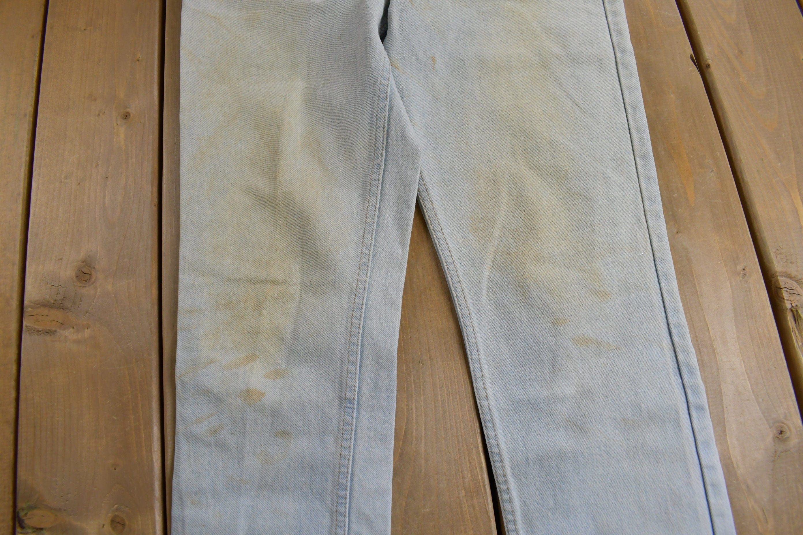 Vintage 1970s GWG Western Style Denim Jeans Men's 30 x 30 - Image 7