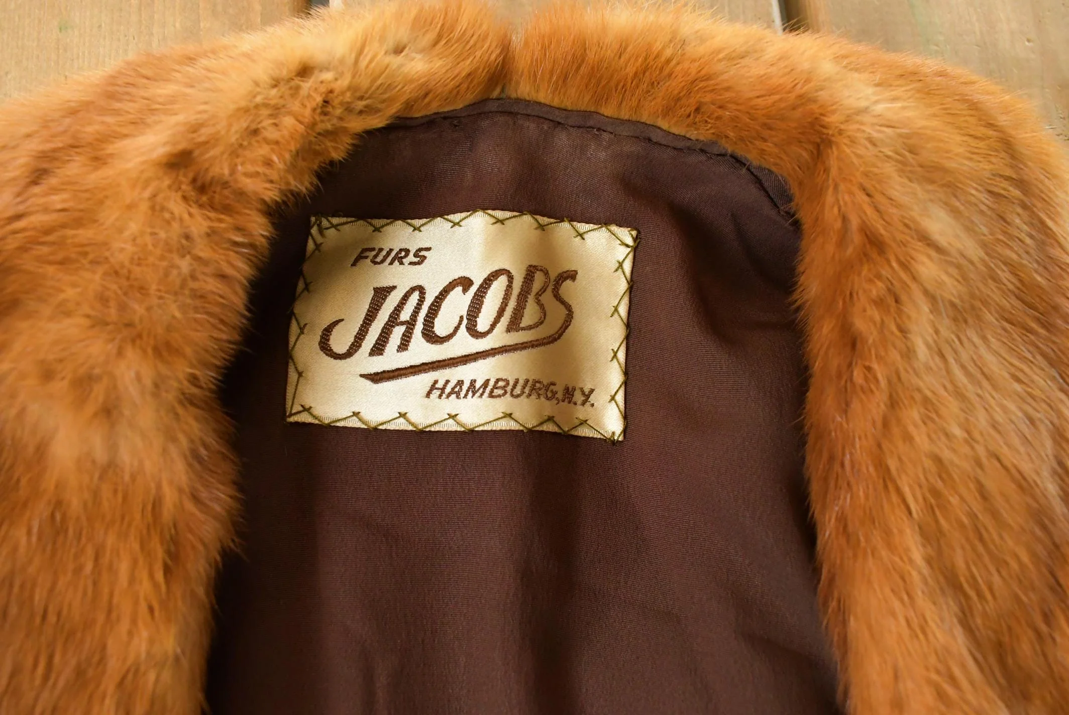 Vintage 1970s Jacobs Mink Fur Stole Cape Jacket Women's Large - Image 4