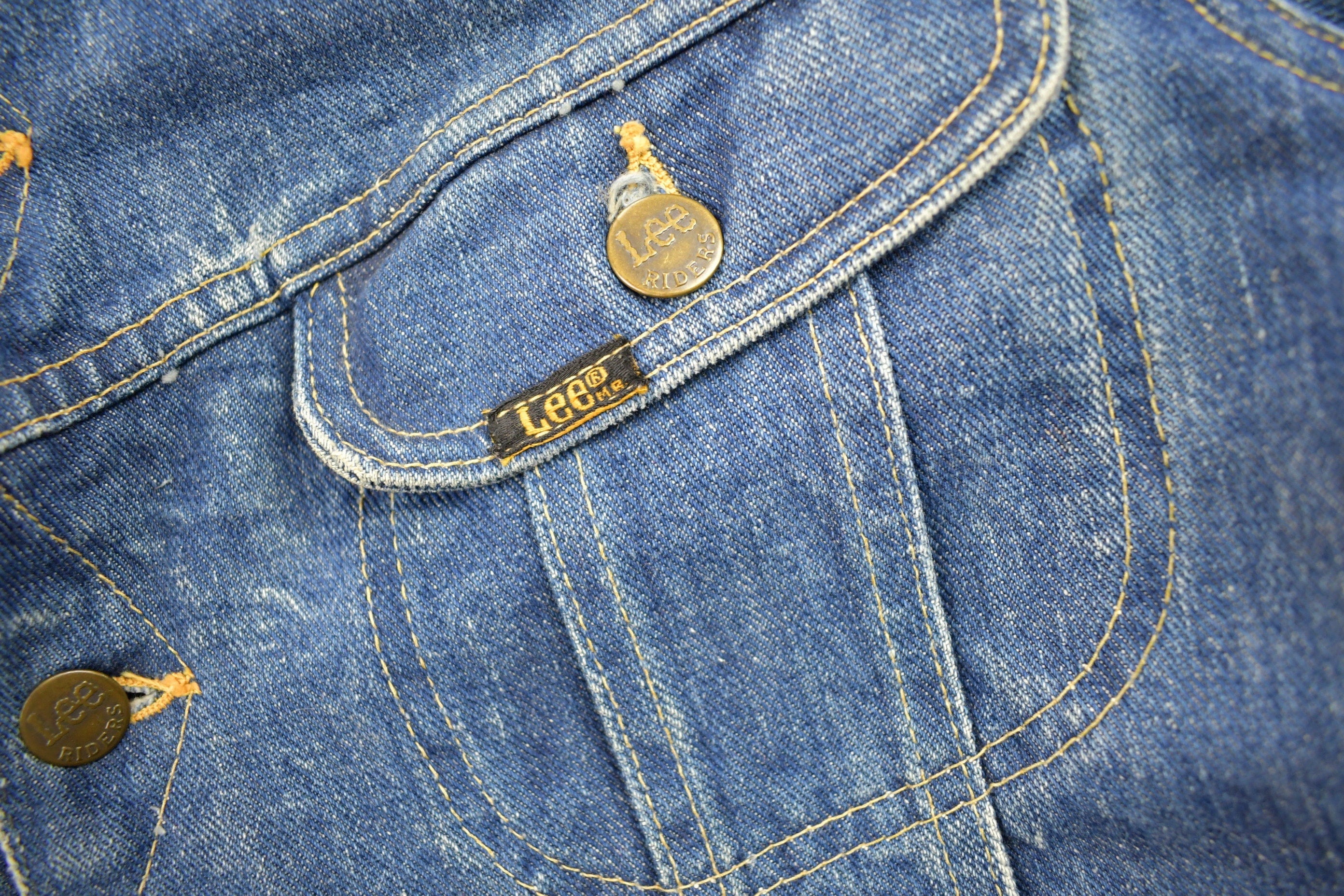 Vintage 1970s Lee Storm Riders Jean Jacket - Image 7
