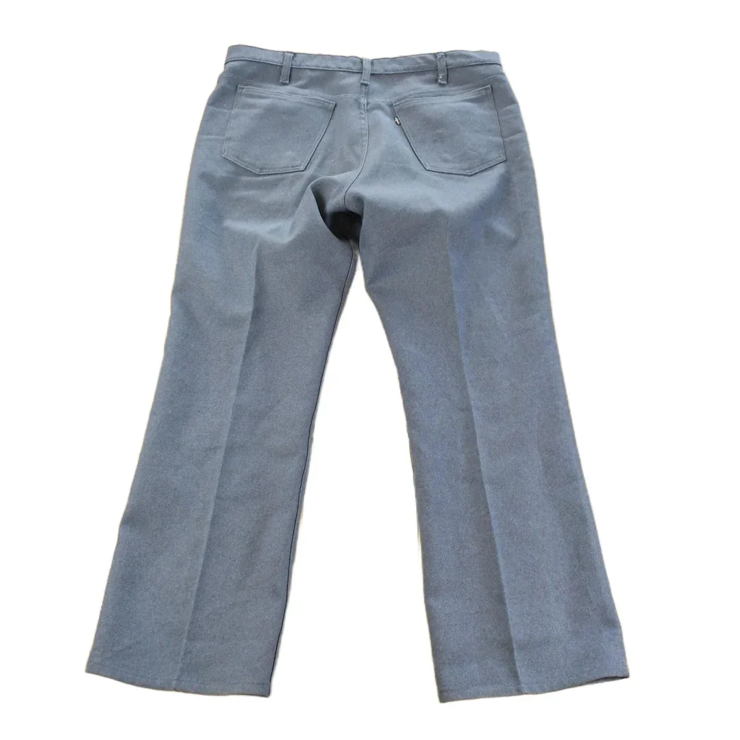 Vintage 1970s Levi's Action Slacks Men's 36 x 29 - Image 2