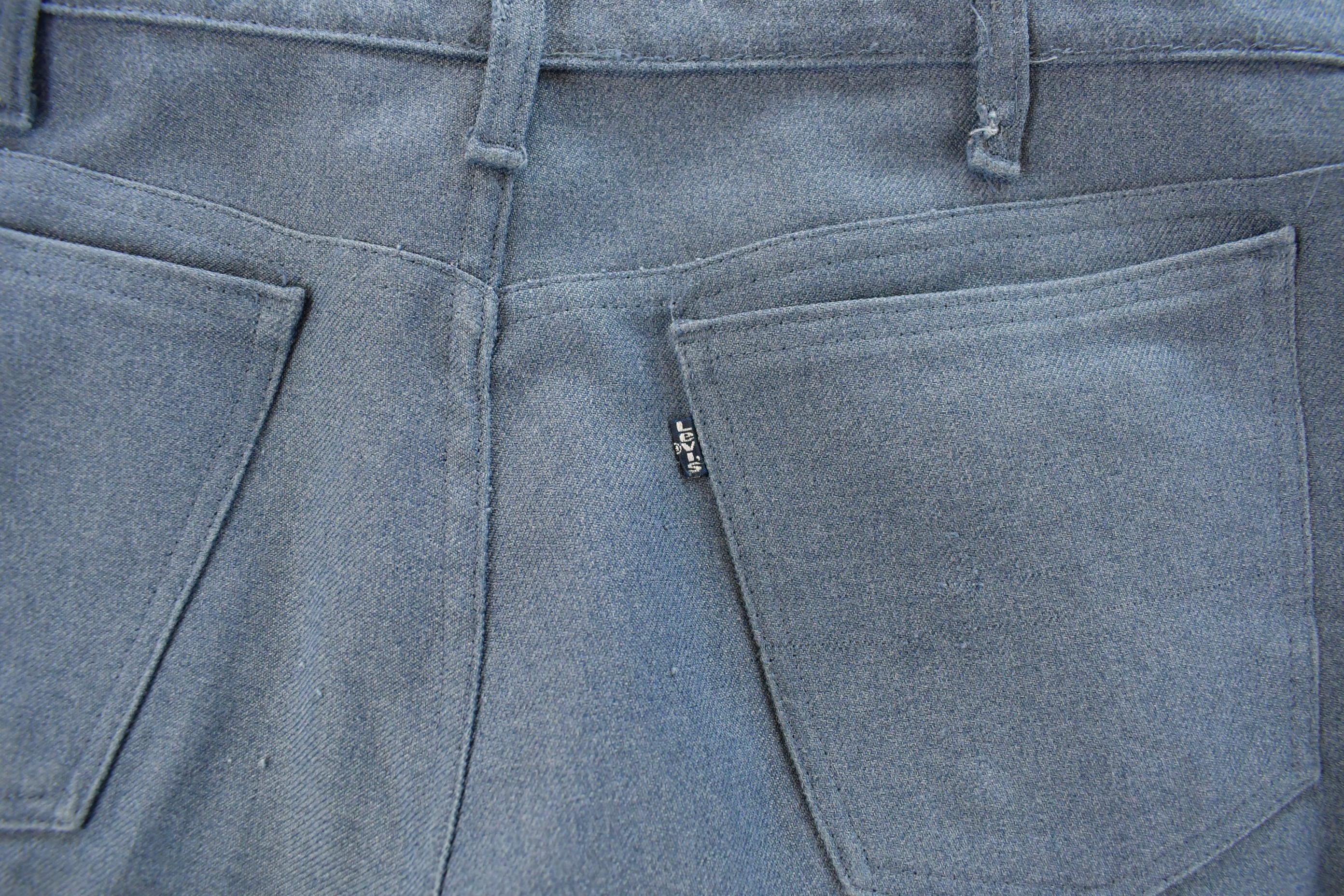 Vintage 1970s Levi's Action Slacks Men's 36 x 29 - Image 6