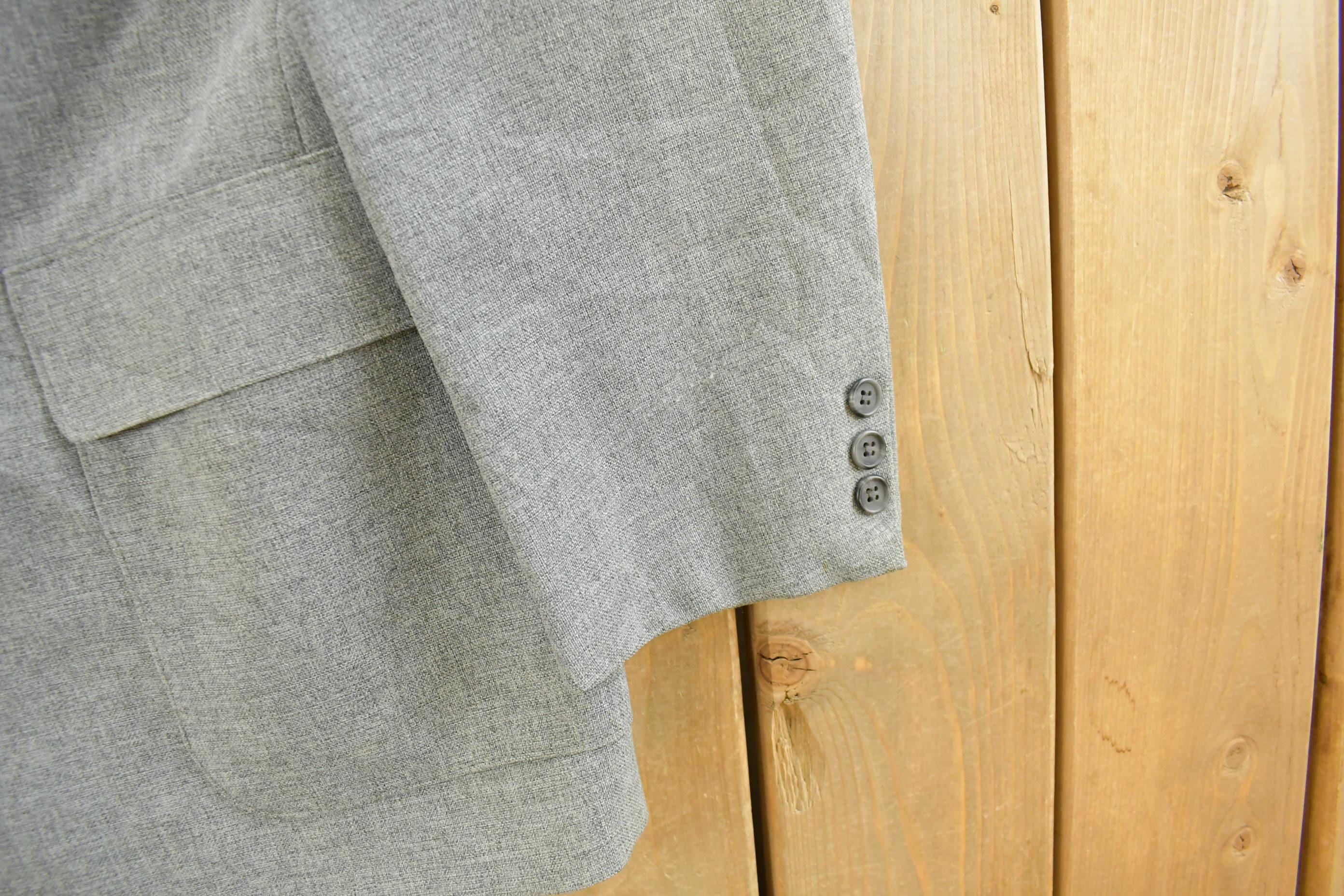 Vintage 1970s Levi's Action Suit Button Up Blazer Jacket Men's Medium - Image 3