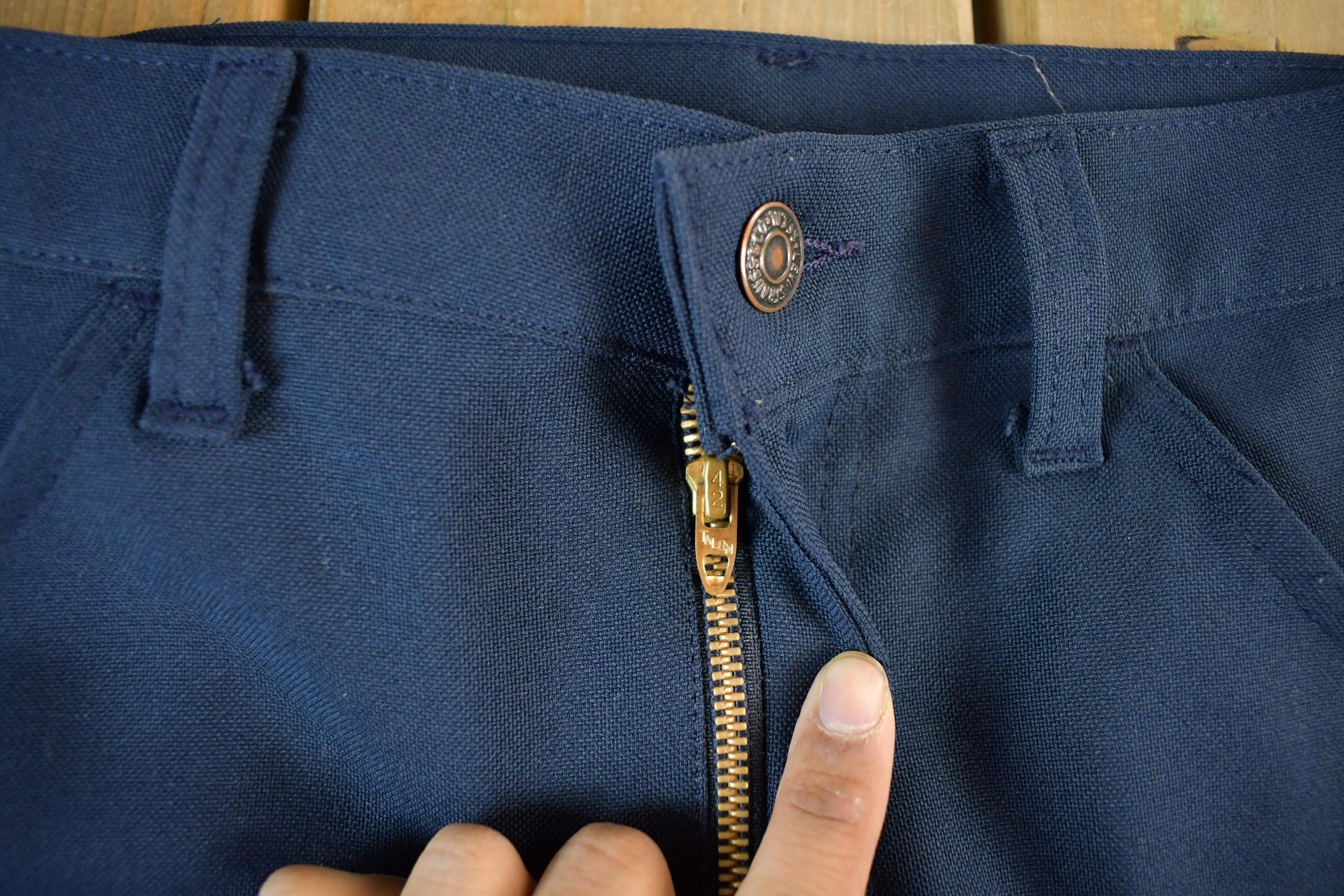 Vintage 1970s Levi's Bell Bottom Flare Pants Men's 34 x 30 - Image 4