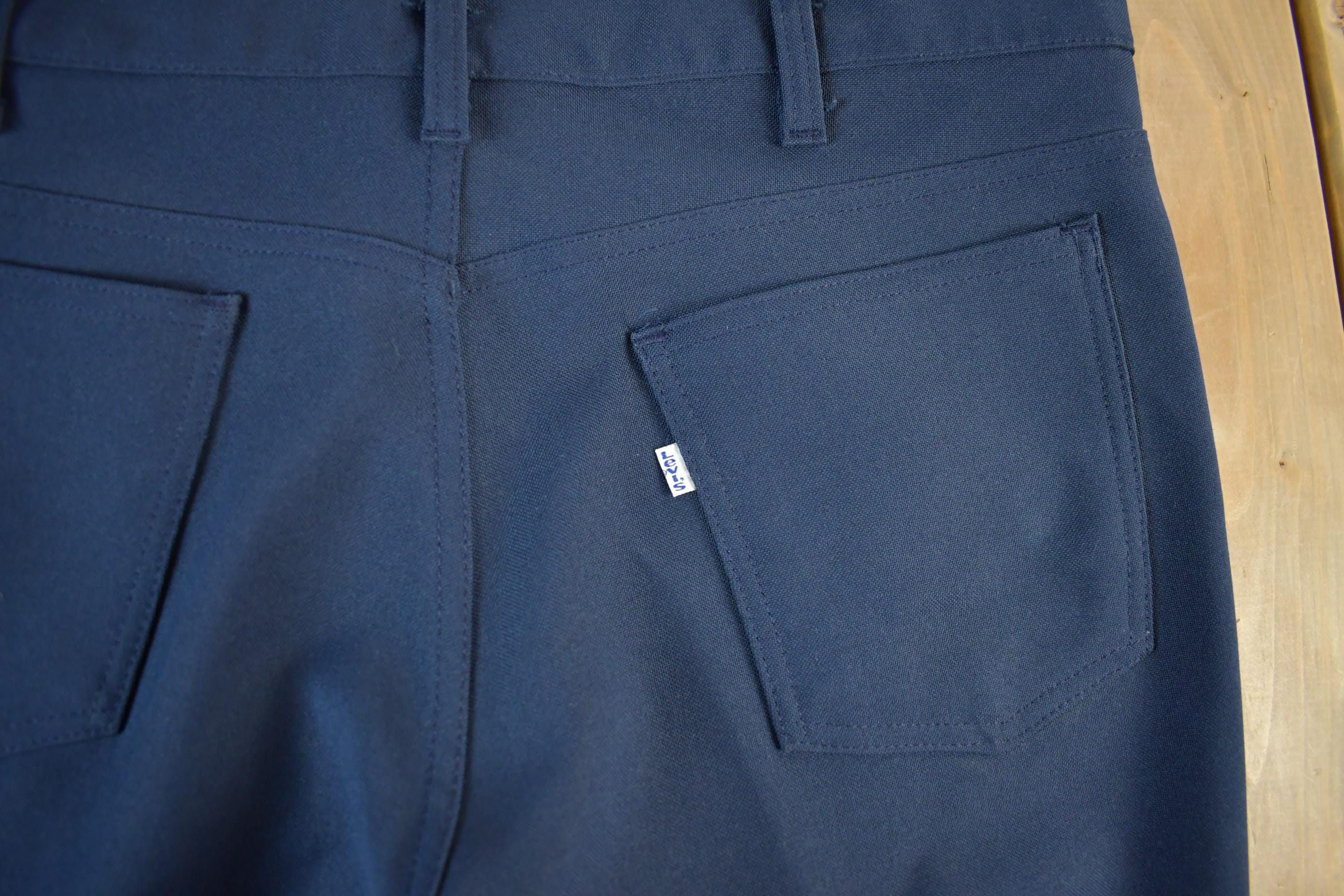 Vintage 1970s Levi's Bell Bottom Flare Pants Men's 34 x 30 - Image 6