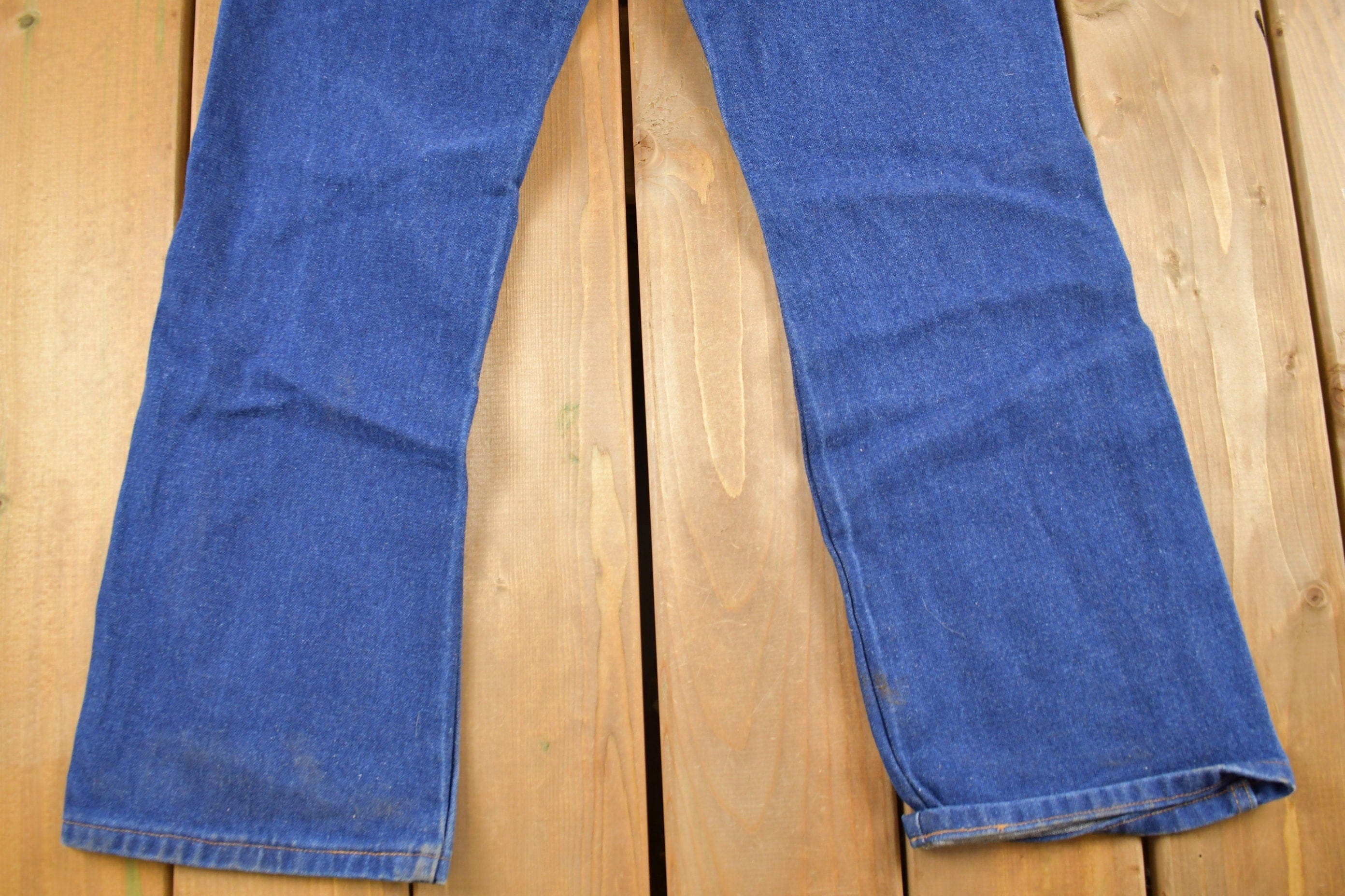 Vintage 1970s Maverick Denim Flared Jeans Men's 33 x 29 - Image 6