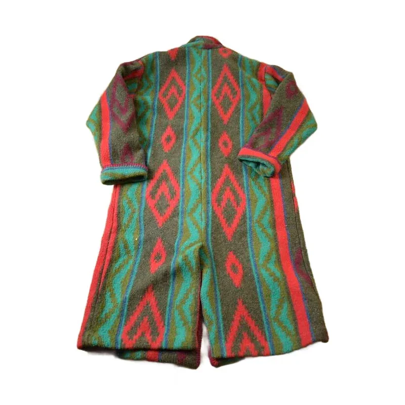 Vintage 1970s Milley Stockman Western Pattern Button Up Jacket Made In USA - Image 2
