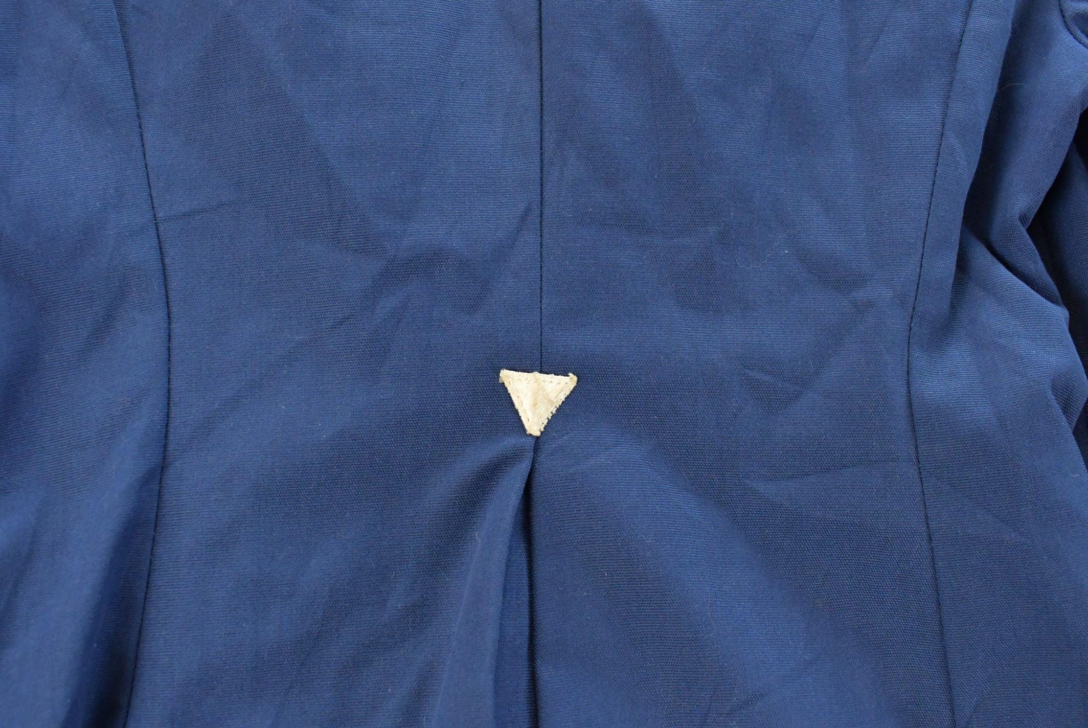 Vintage 1970s Navy Blue Blazer Jacket Women's Small - Image 6