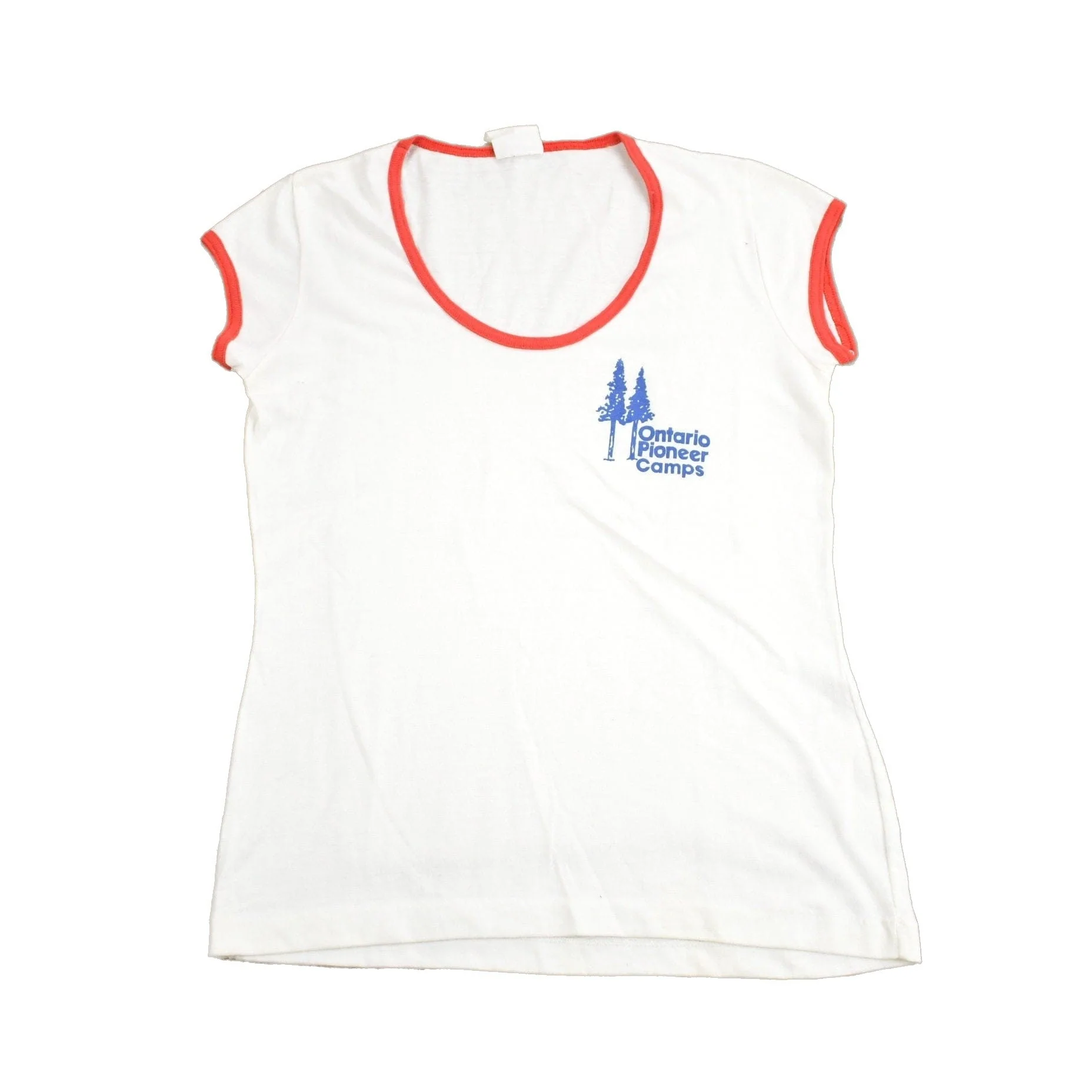 Vintage 1970s Ontario Pioneer Camps Shirt Women's XS