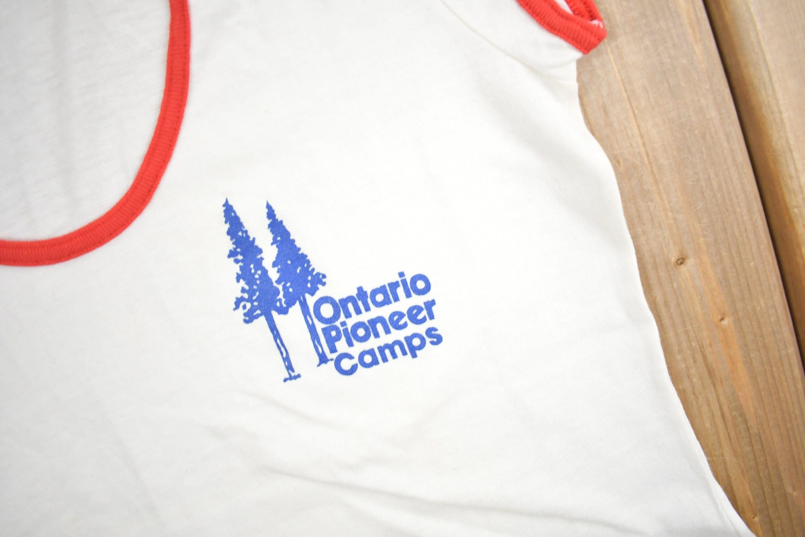 Vintage 1970s Ontario Pioneer Camps Shirt Women's XS - Image 3
