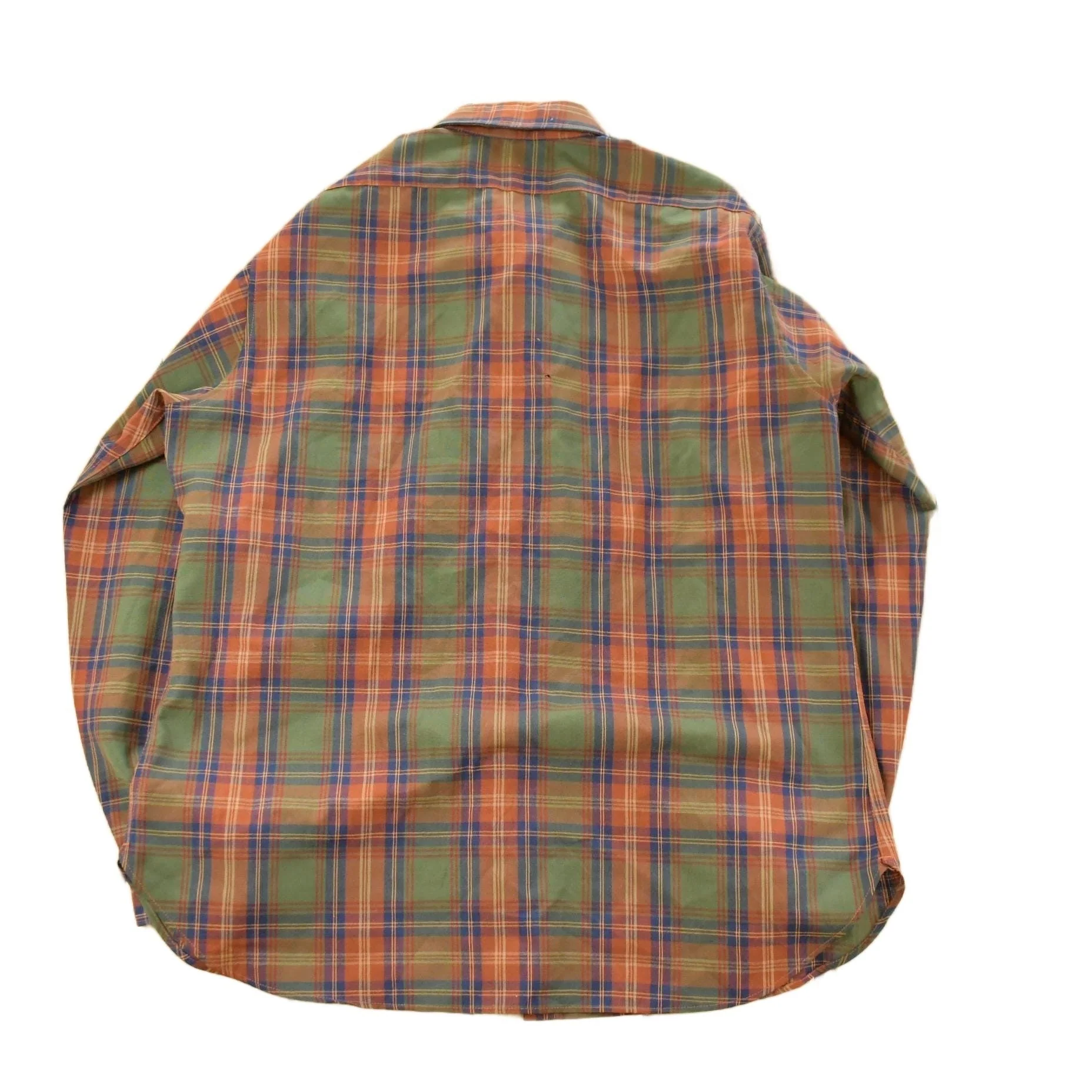 Vintage 1970s Pendleton Wool Flannel Button Up Shirt Men's XL - Image 2