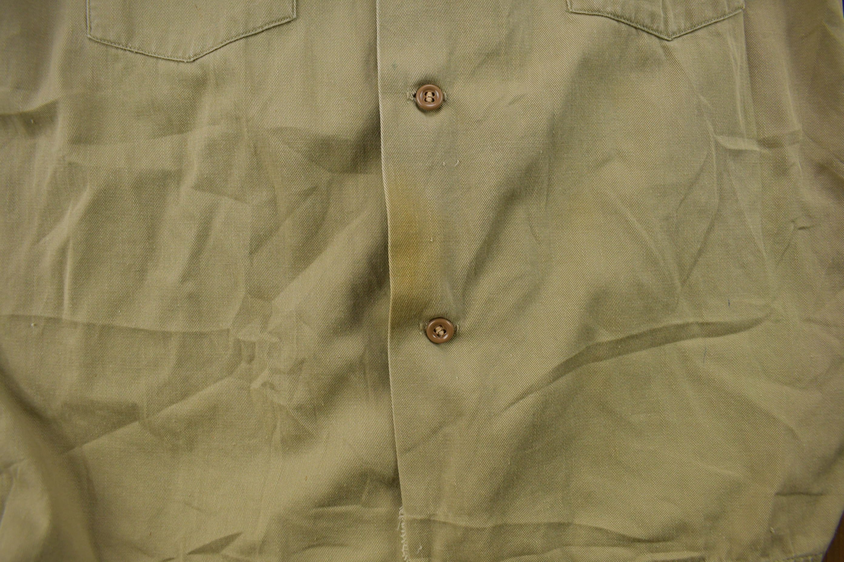 Vintage 1970s Penney's Big Mac Blank Button Up Shirt Men's S - Image 3